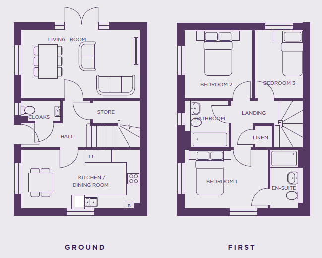 Hawton Lane, Newark floorplan