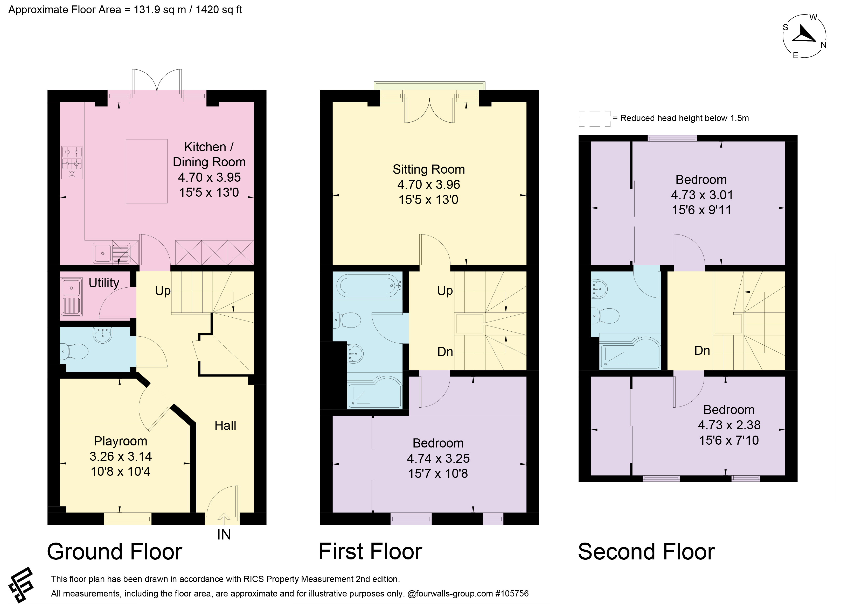 41, Fraser Gardens, Winchester floorplan