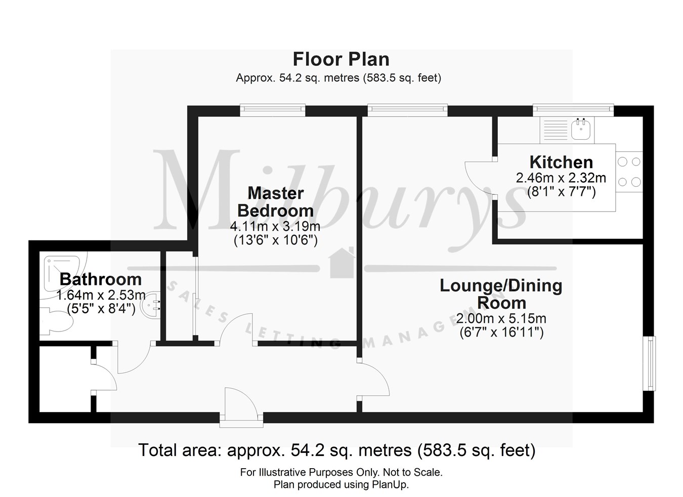 Stokefield Close, Thornbury, South Gloucestershire BS35, 1 bedroom