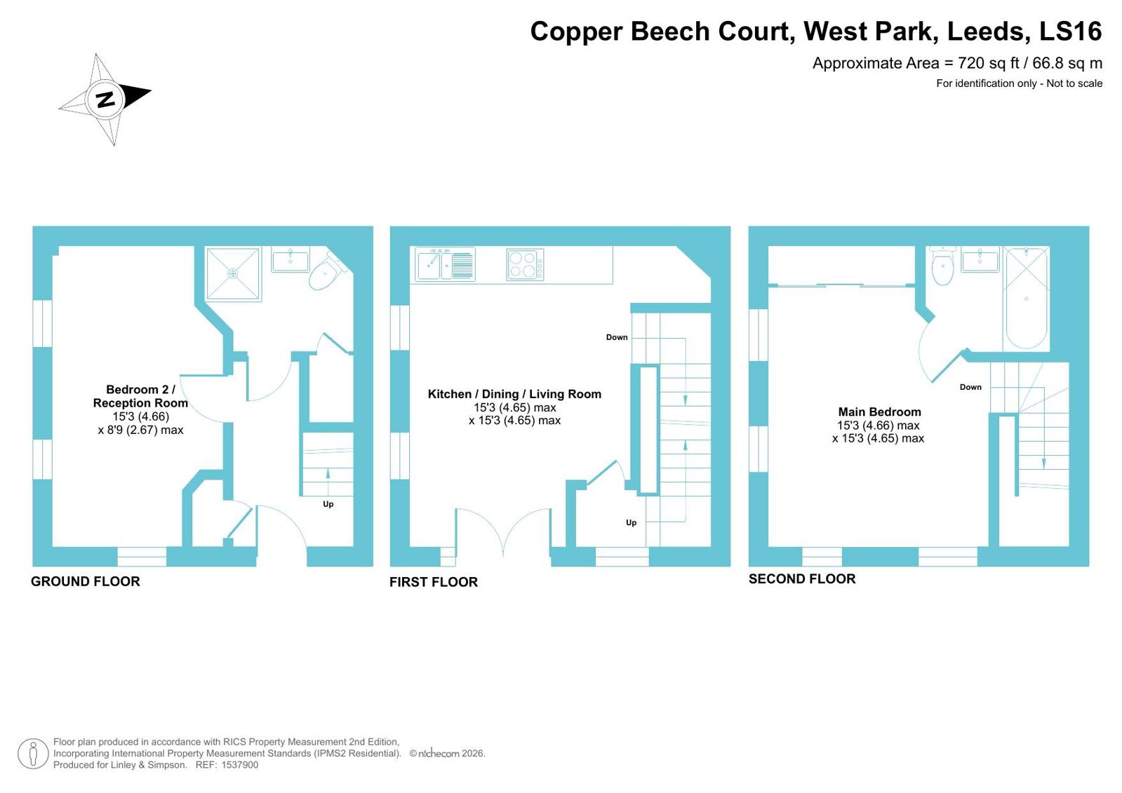 Copper Beech Court, Leeds floorplan