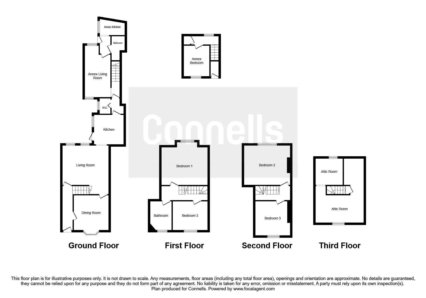 Brunswick Street, Teignmouth TQ14, 5 bedroom terraced house for sale