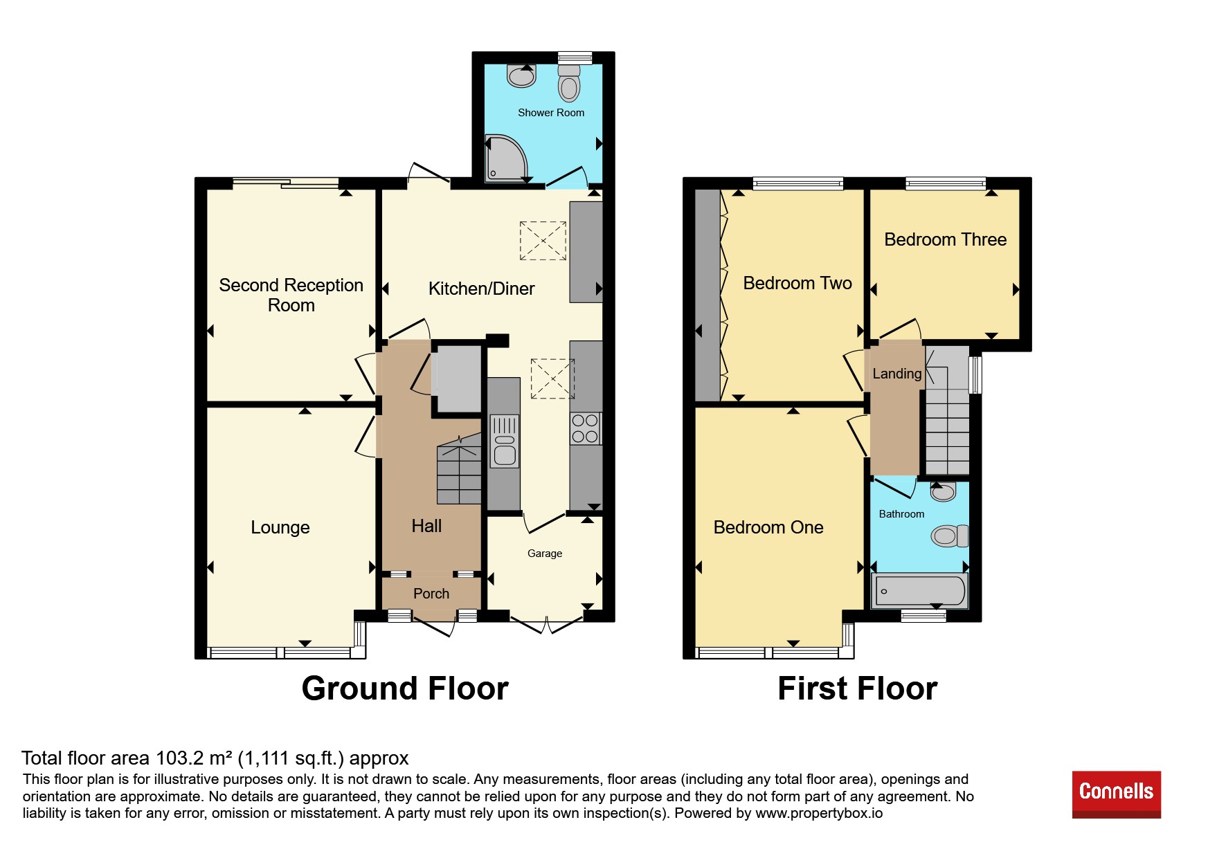 205, Aldersley Road, Wolverhampton floorplan