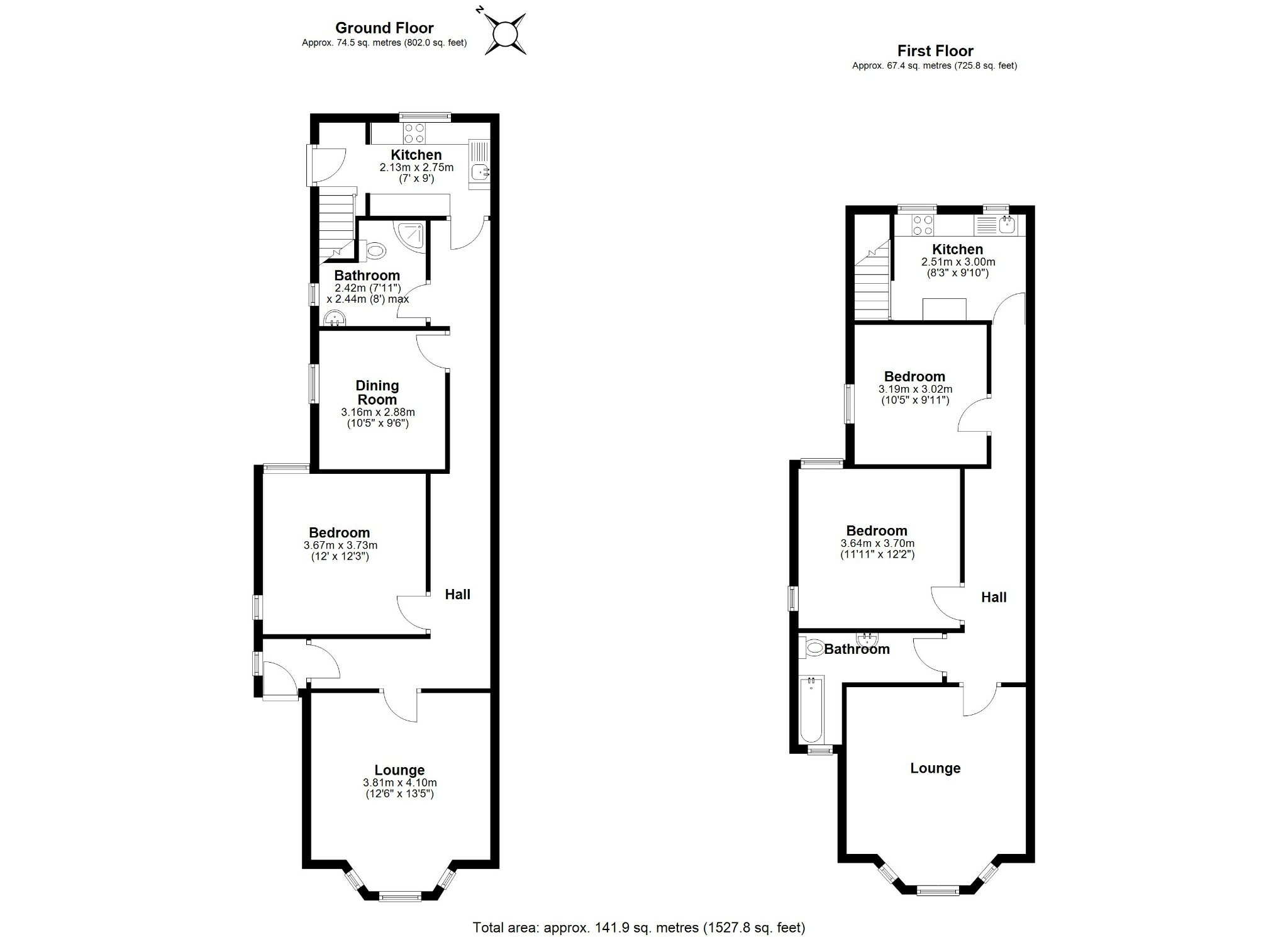 8, Drummond Road, Bournemouth floorplan