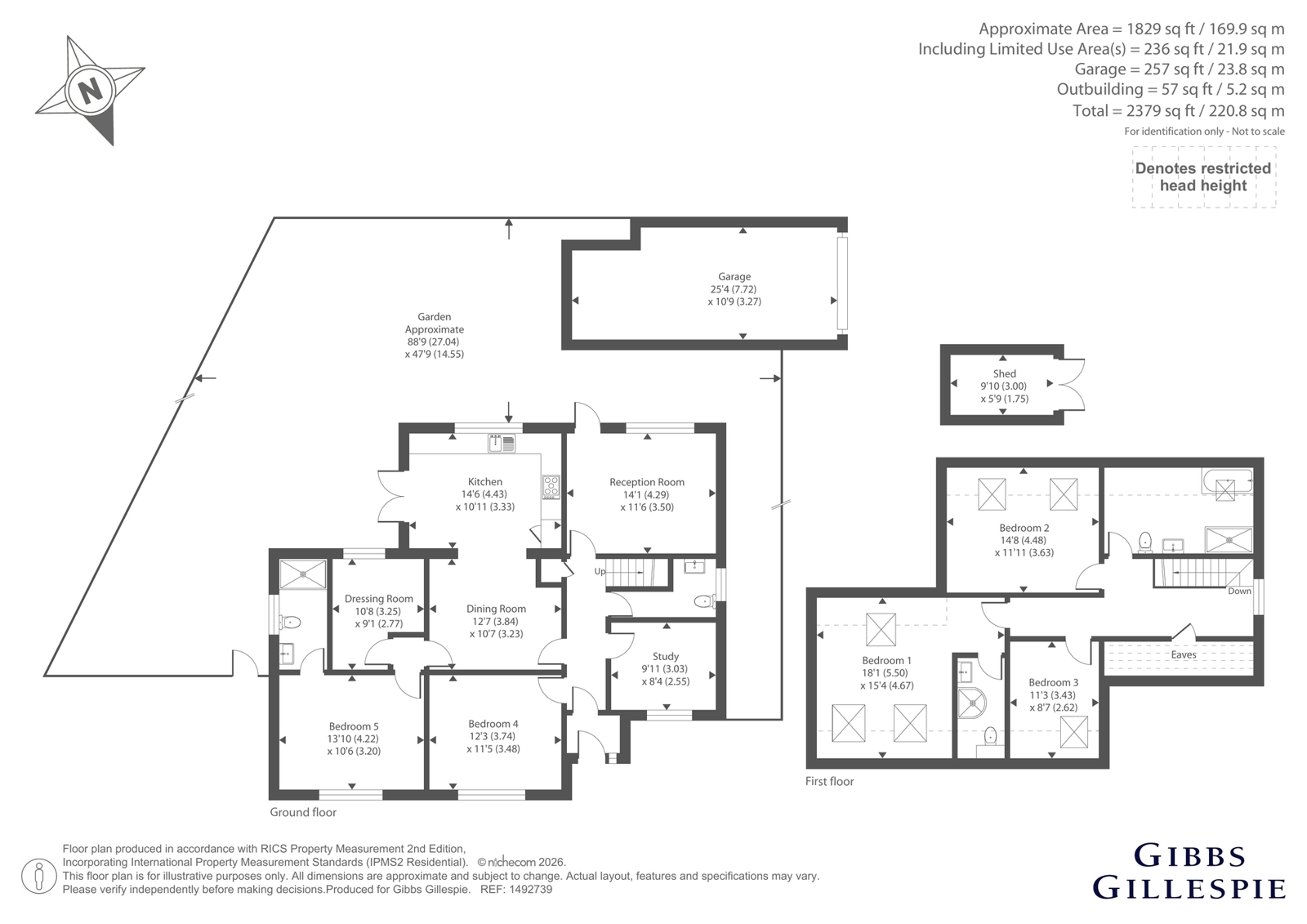104, Brookdene Avenue, Watford floorplan