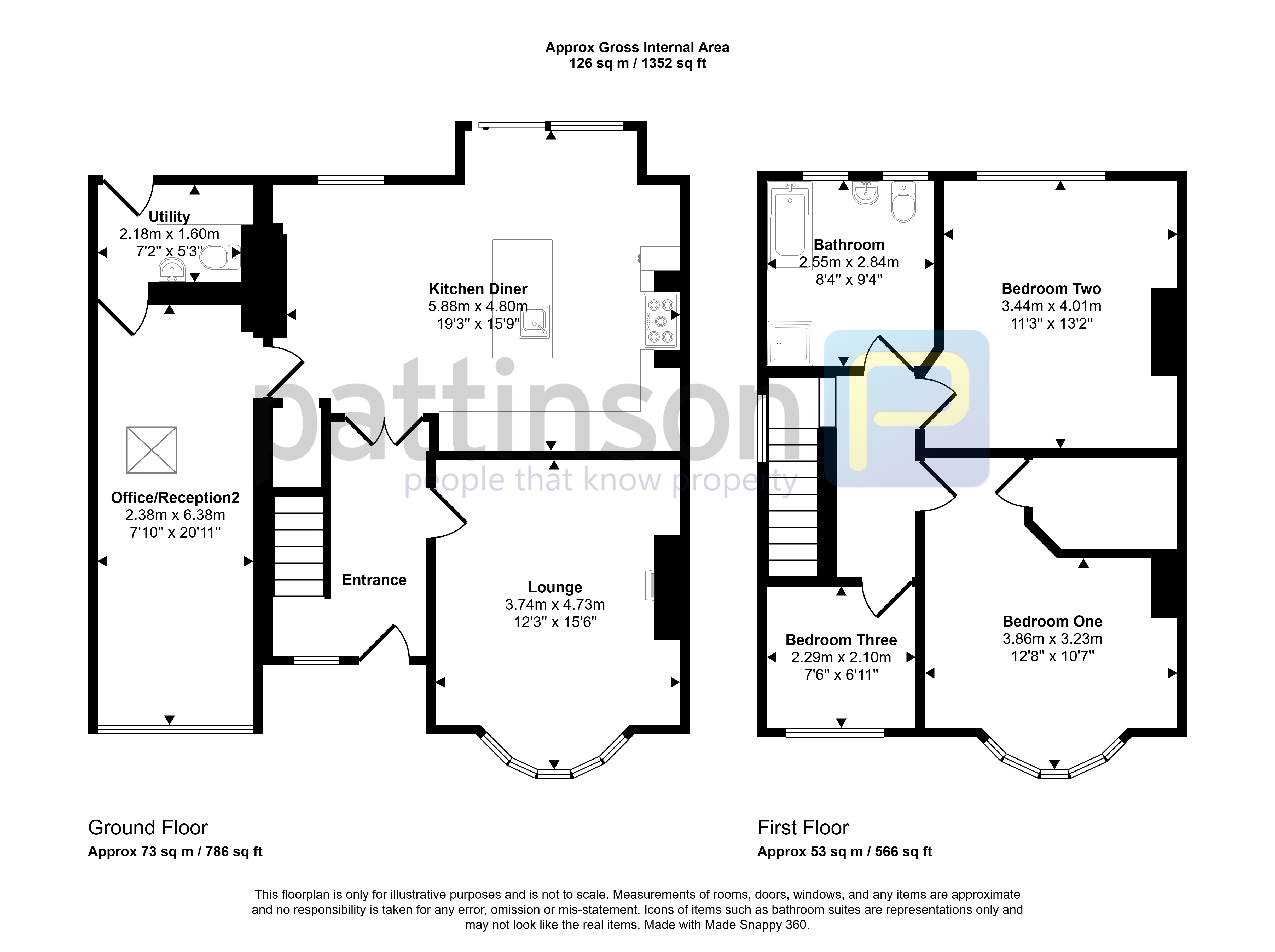 Acacia House, West View, Ashington floorplan