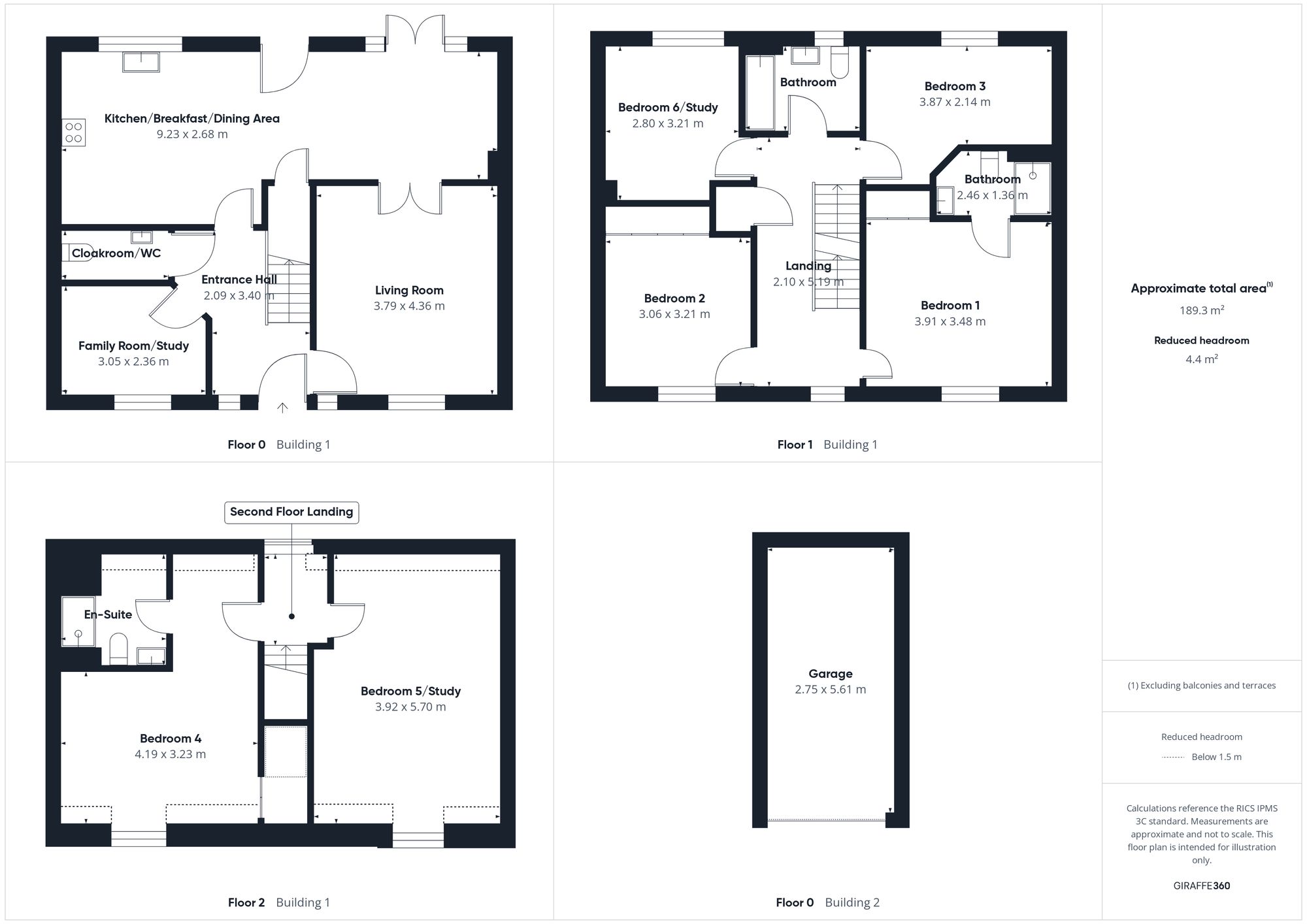 4 Clarence Court, Polegate floorplan