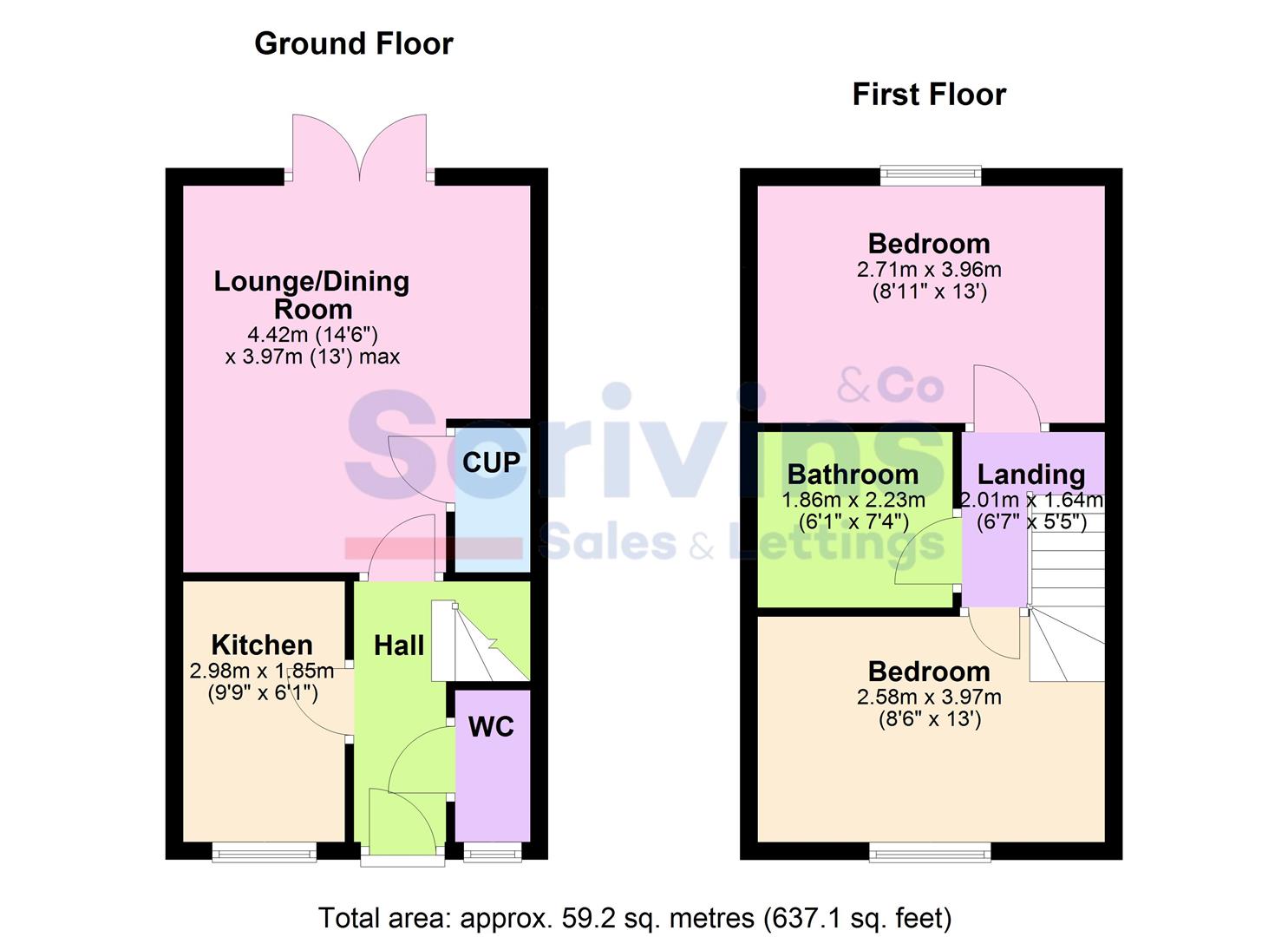 32, Indigo Drive, Burbage floorplan