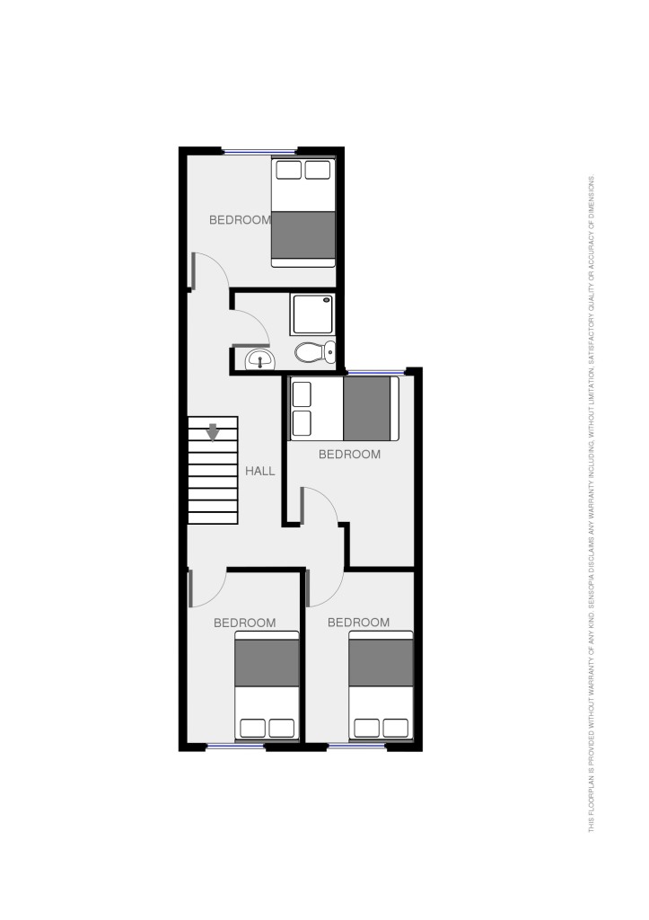 99, Cathays Terrace, Cardiff floorplan