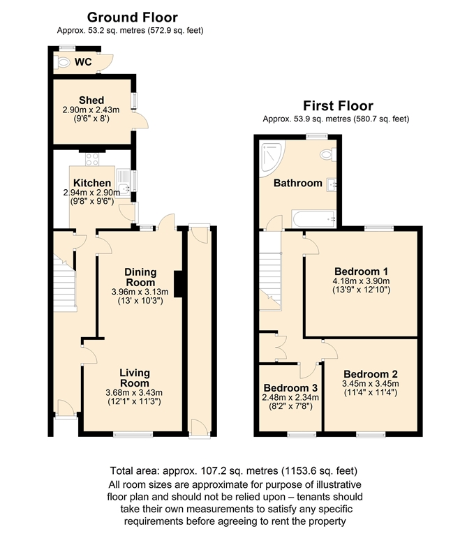 3 Bedrooms Terraced house to rent in Queen Anne Street, New Bradwell, Milton Keynes MK13