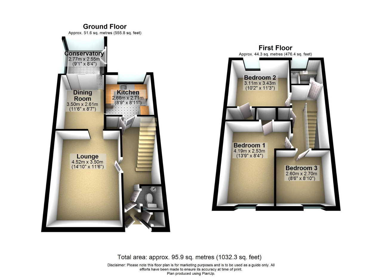 3 Bedrooms End terrace house for sale in Renown Close, Birchwood, Warrington, Cheshire WA3