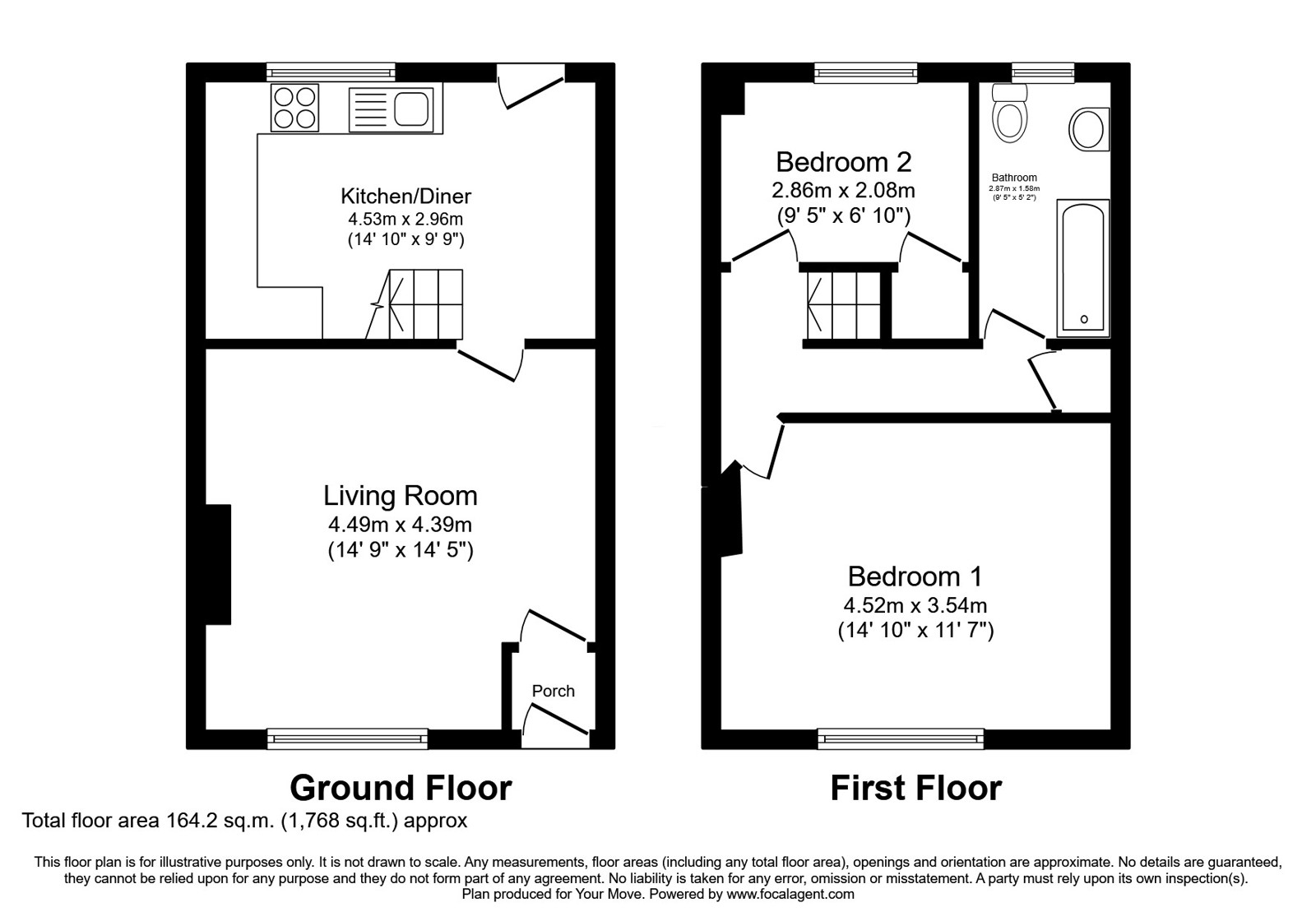 Smallbrook Road, Oldham floorplan