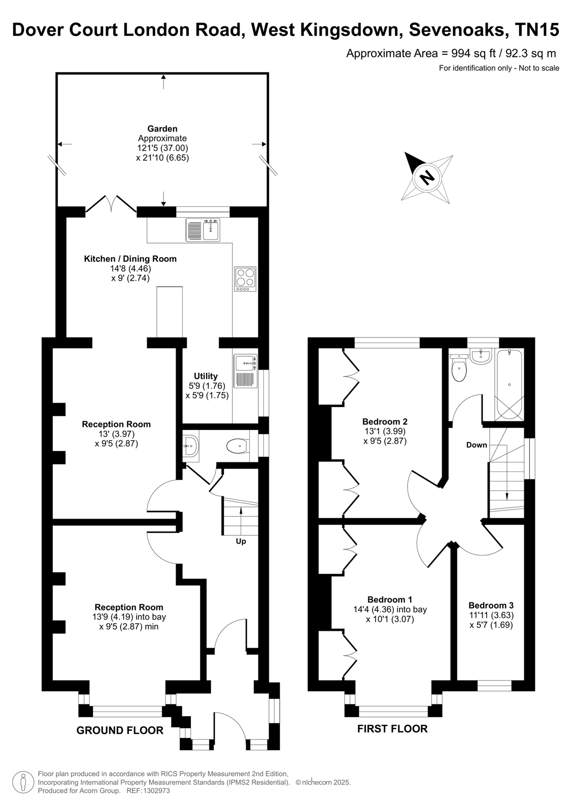 Dover Court,, London Road, Sevenoaks floorplan
