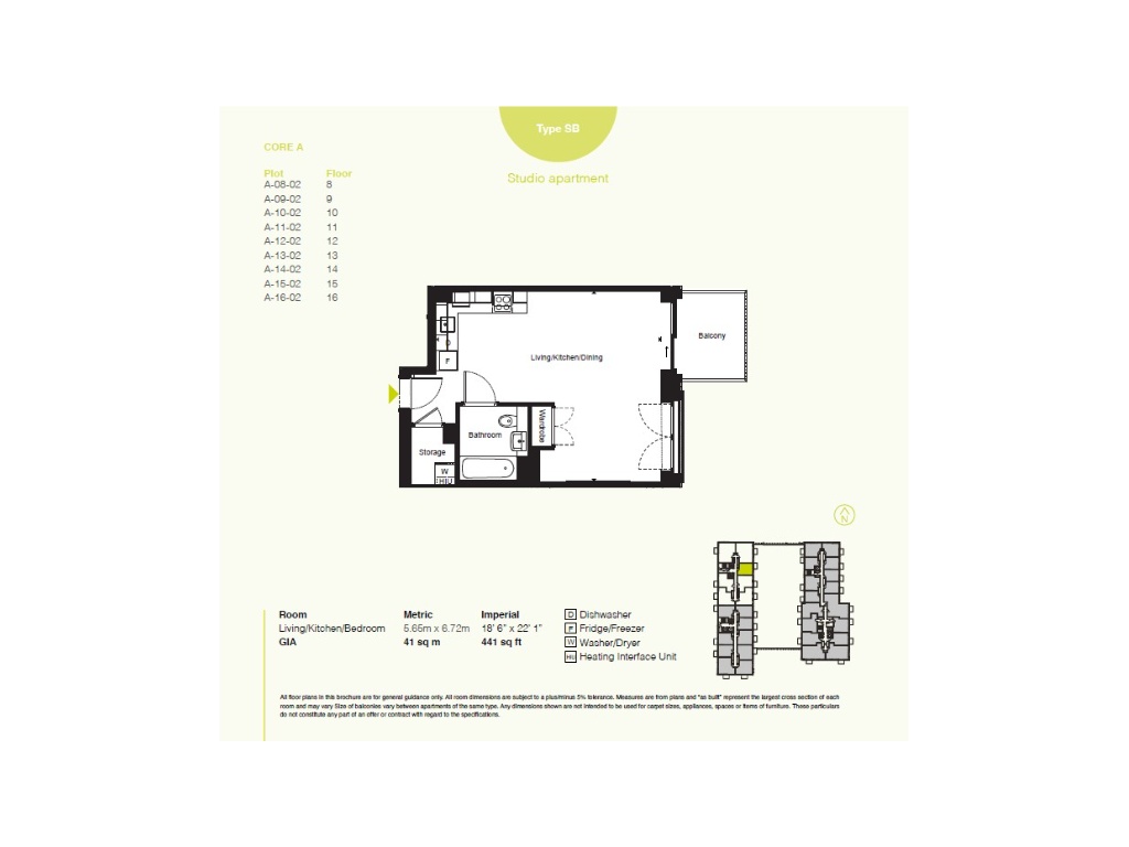 Plot A-13-02, Wembley Way, Flat 1303, 17 Rutherford Way, Wembley Park, Ha9, Wembley floorplan