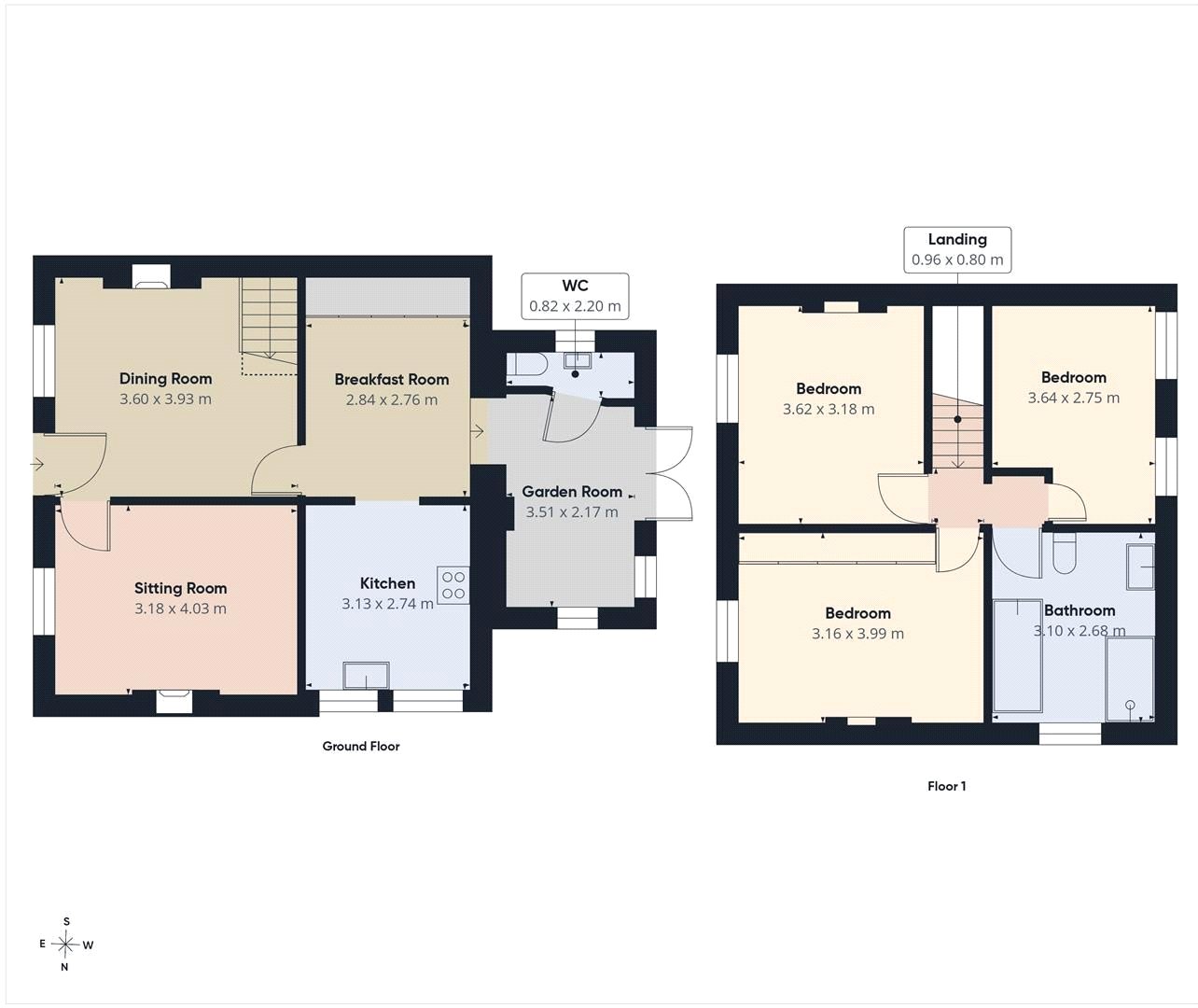 Wyche Road, Worcestershire floorplan