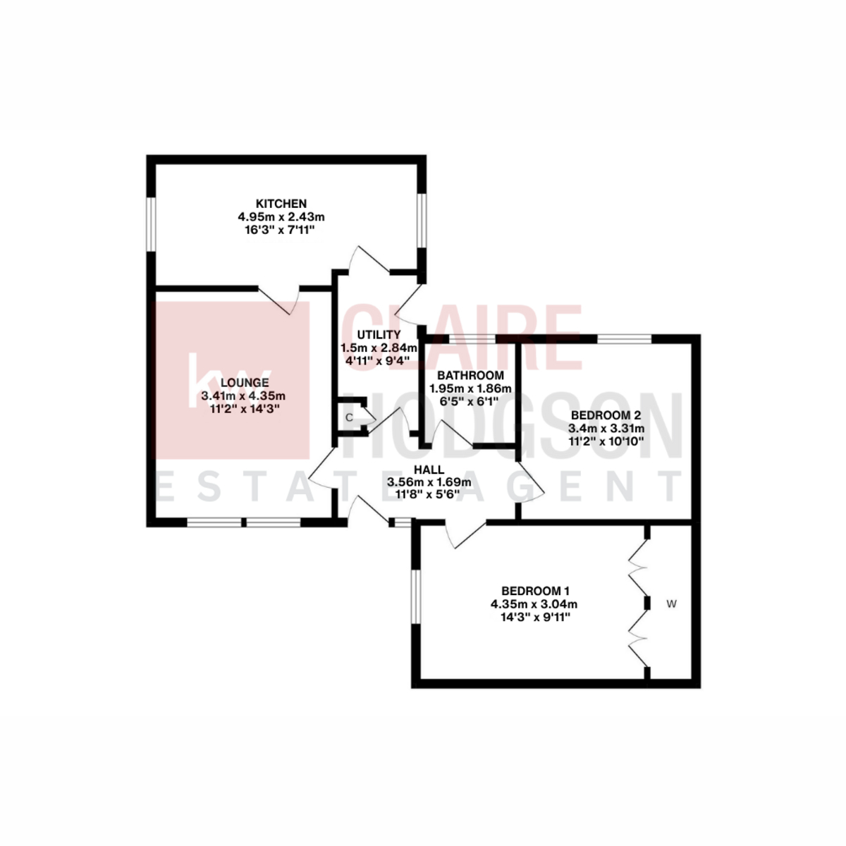 6, Brewlands Court, Dollar floorplan