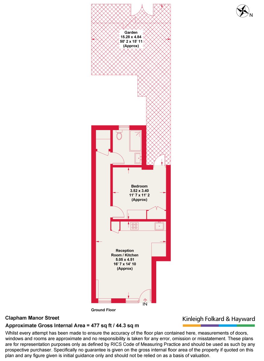 Clapham Manor Street, London floorplan