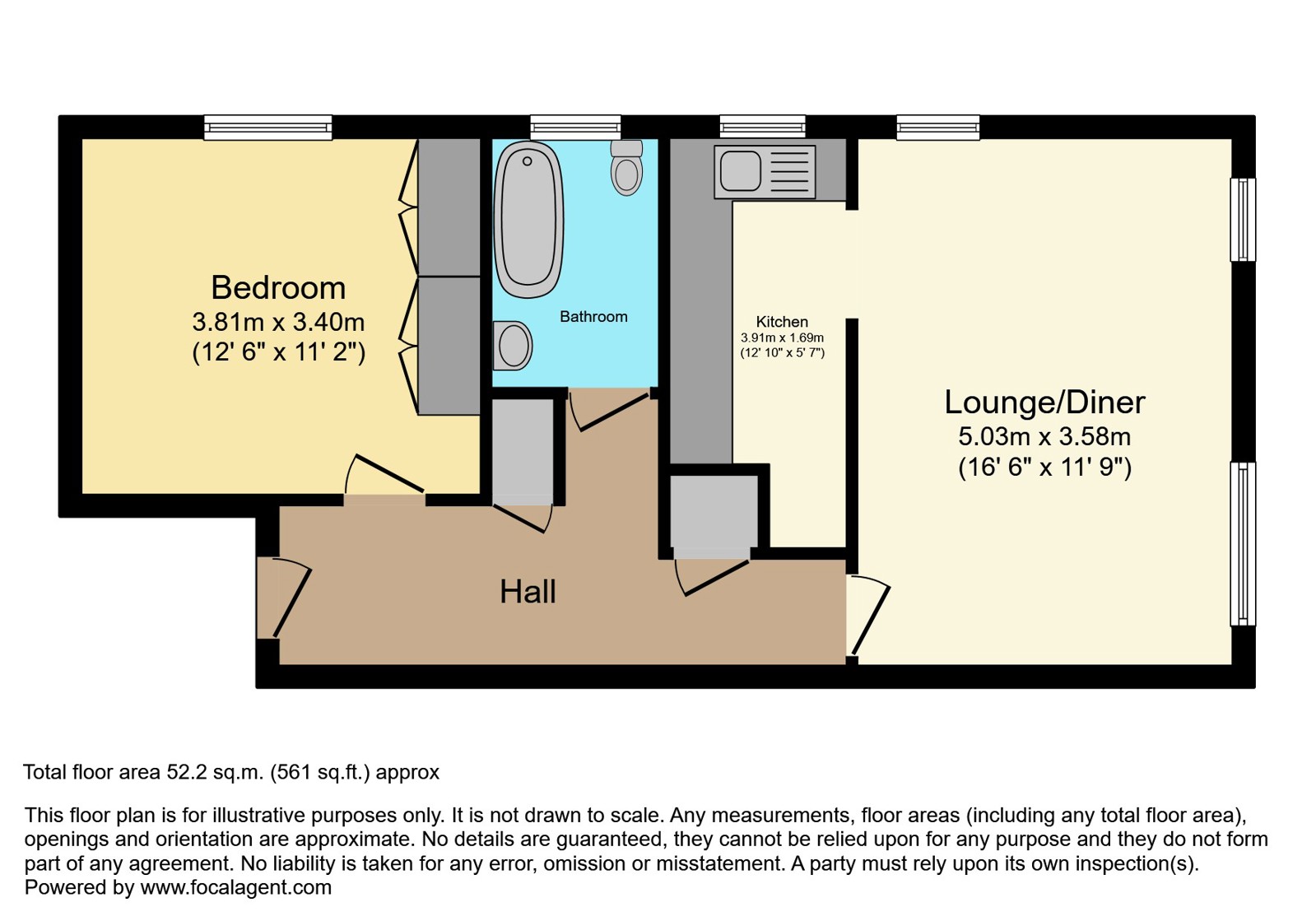 46, Meadowcroft, Bushey floorplan