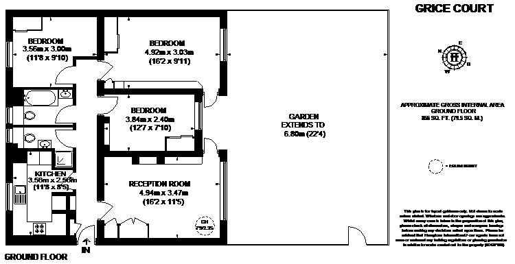 3 Bedrooms Flat to rent in Alwyne Square, London N1