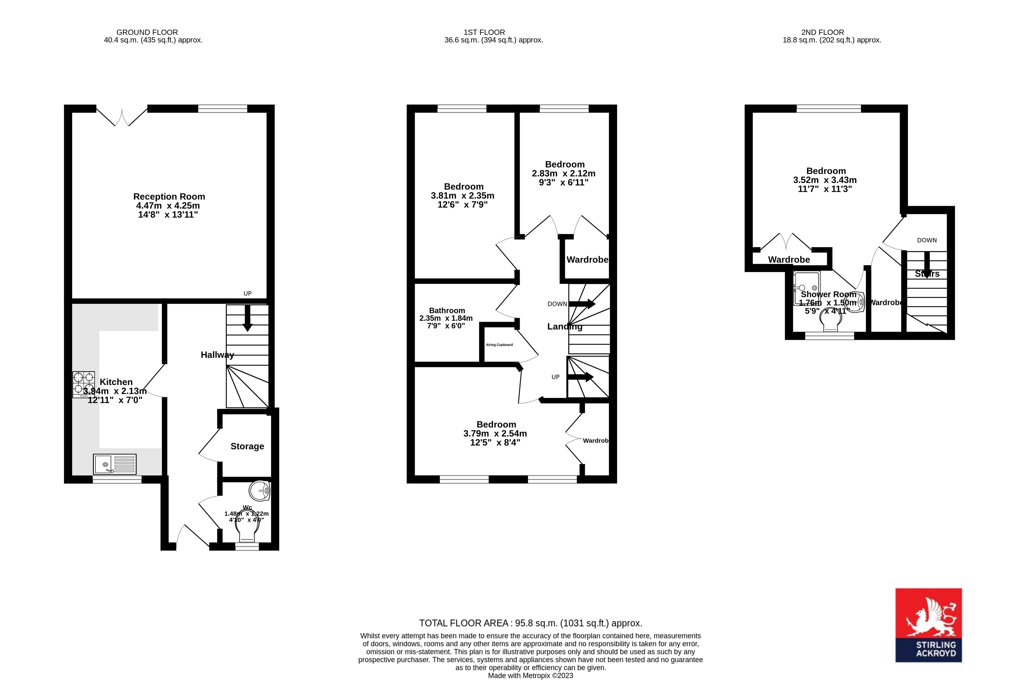 157, Old School Place, Croydon floorplan