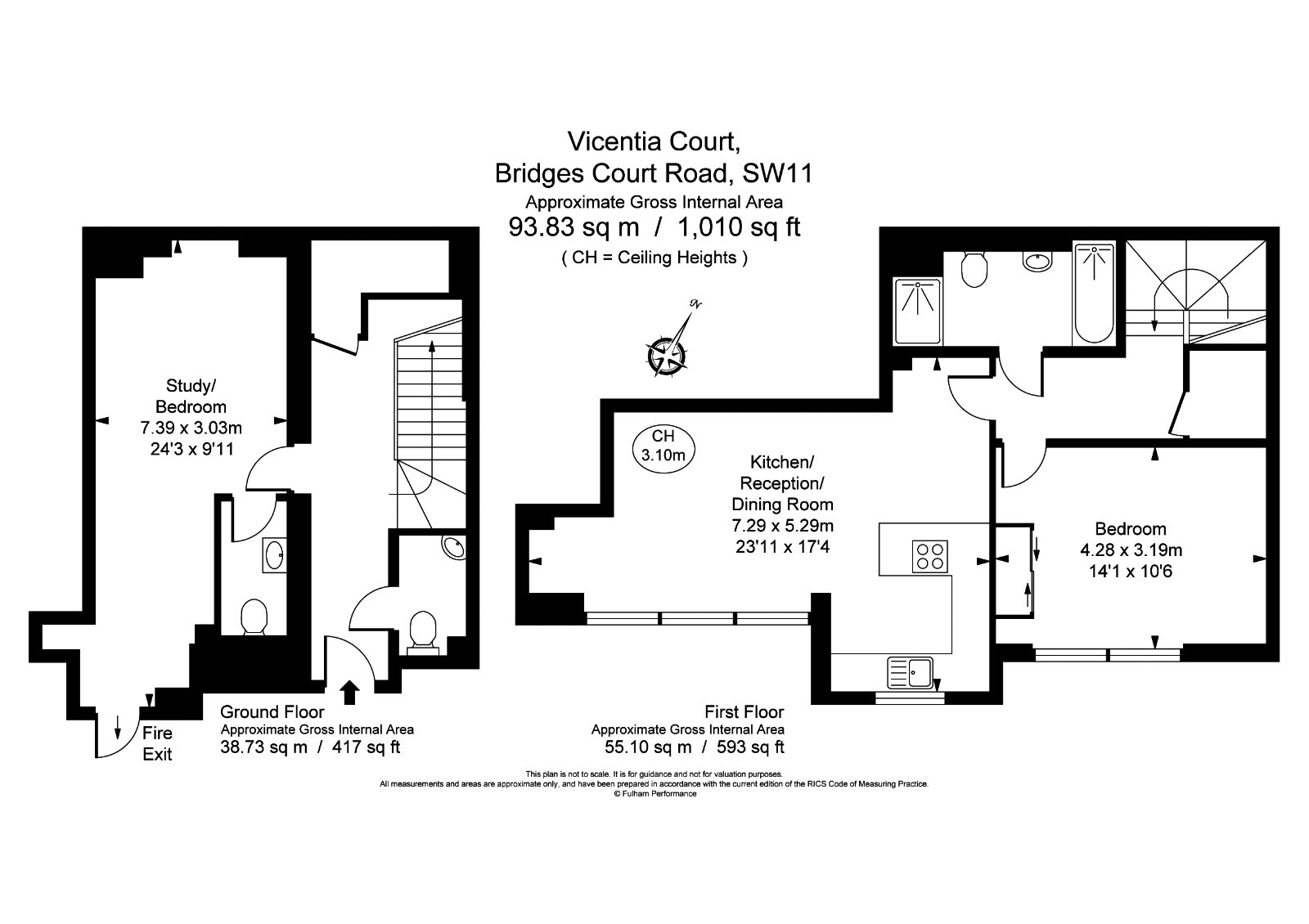 5 Vicentia Court,, Bridges Court Road, London floorplan