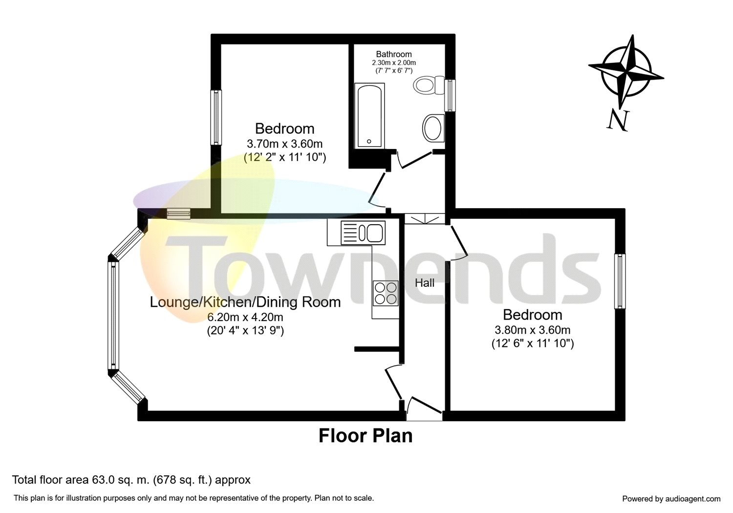 2 Bedrooms Flat for sale in Addiscombe Road, Croydon CR0