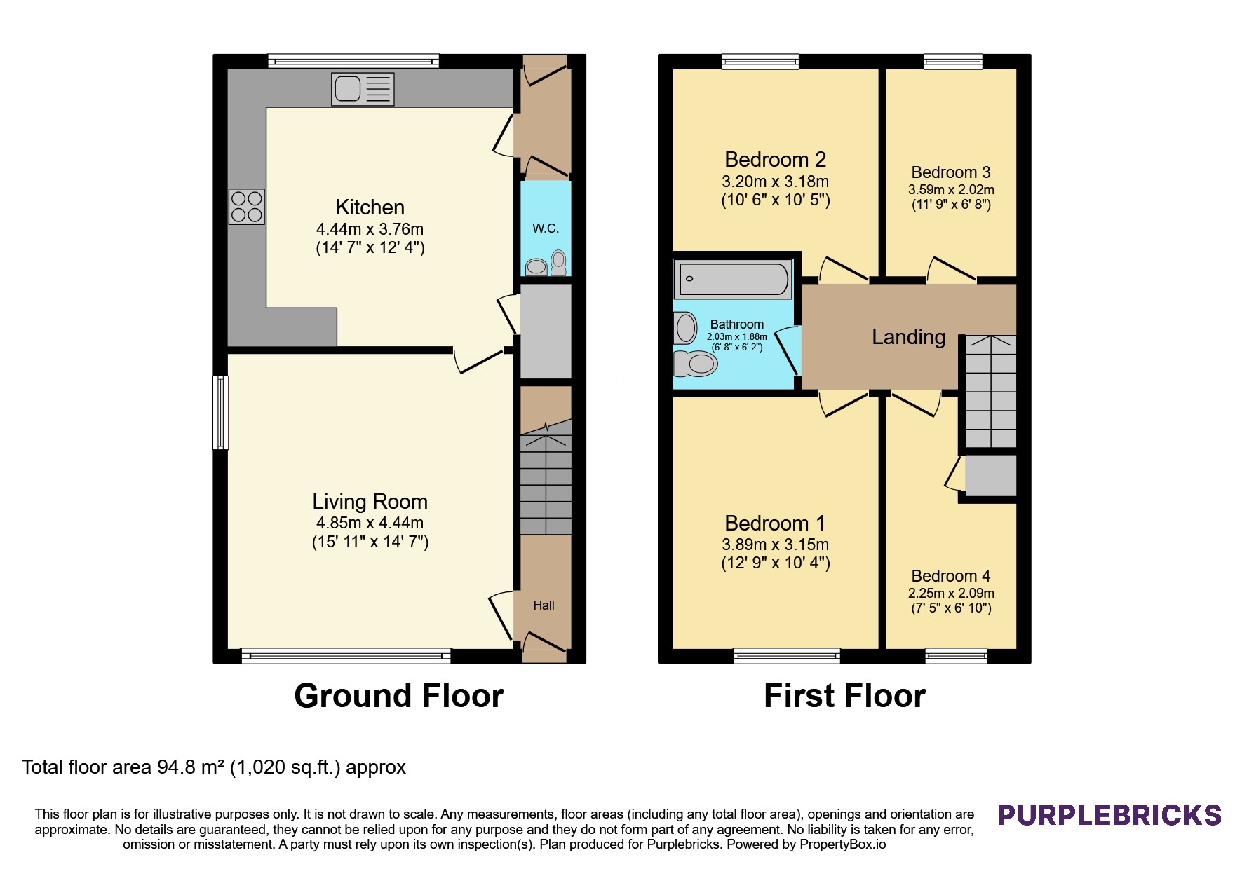 Port Line Road, Brooklands, Milton Keynes floorplan