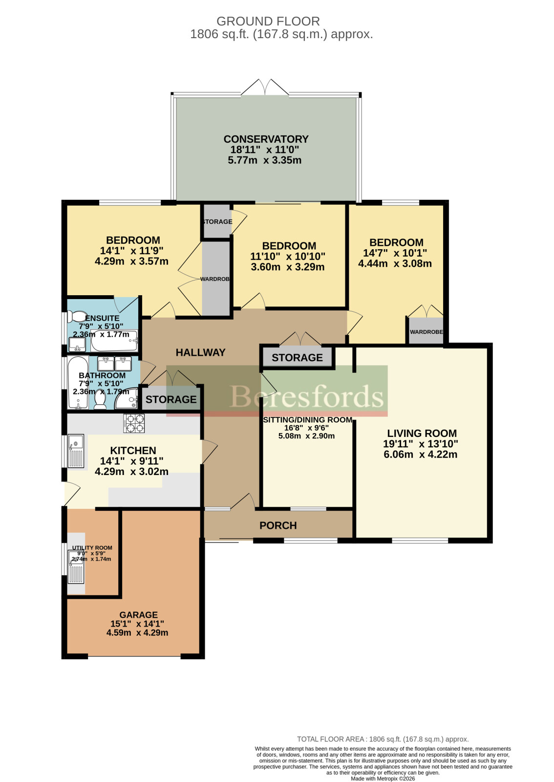 28A, Dumont Avenue, Clacton-on-Sea floorplan