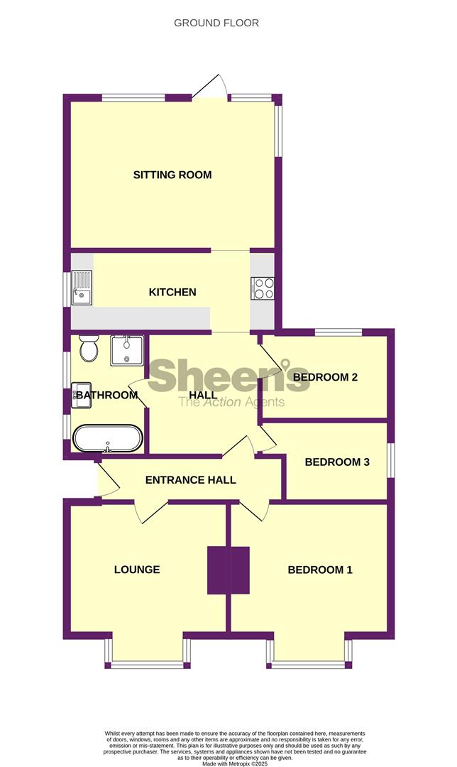 59, Thomas Road, Clacton-On-Sea floorplan