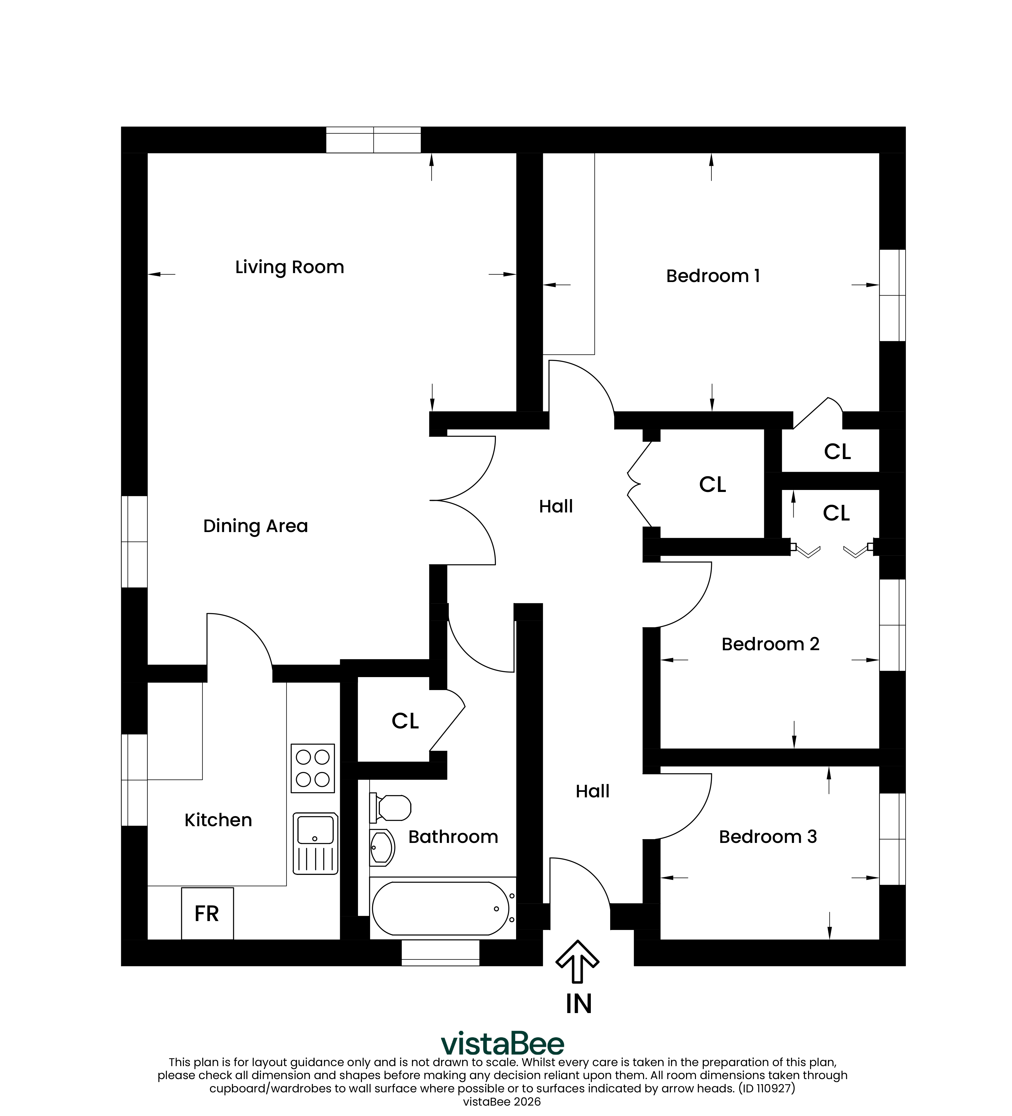 54, Rowan Road, Glasgow floorplan