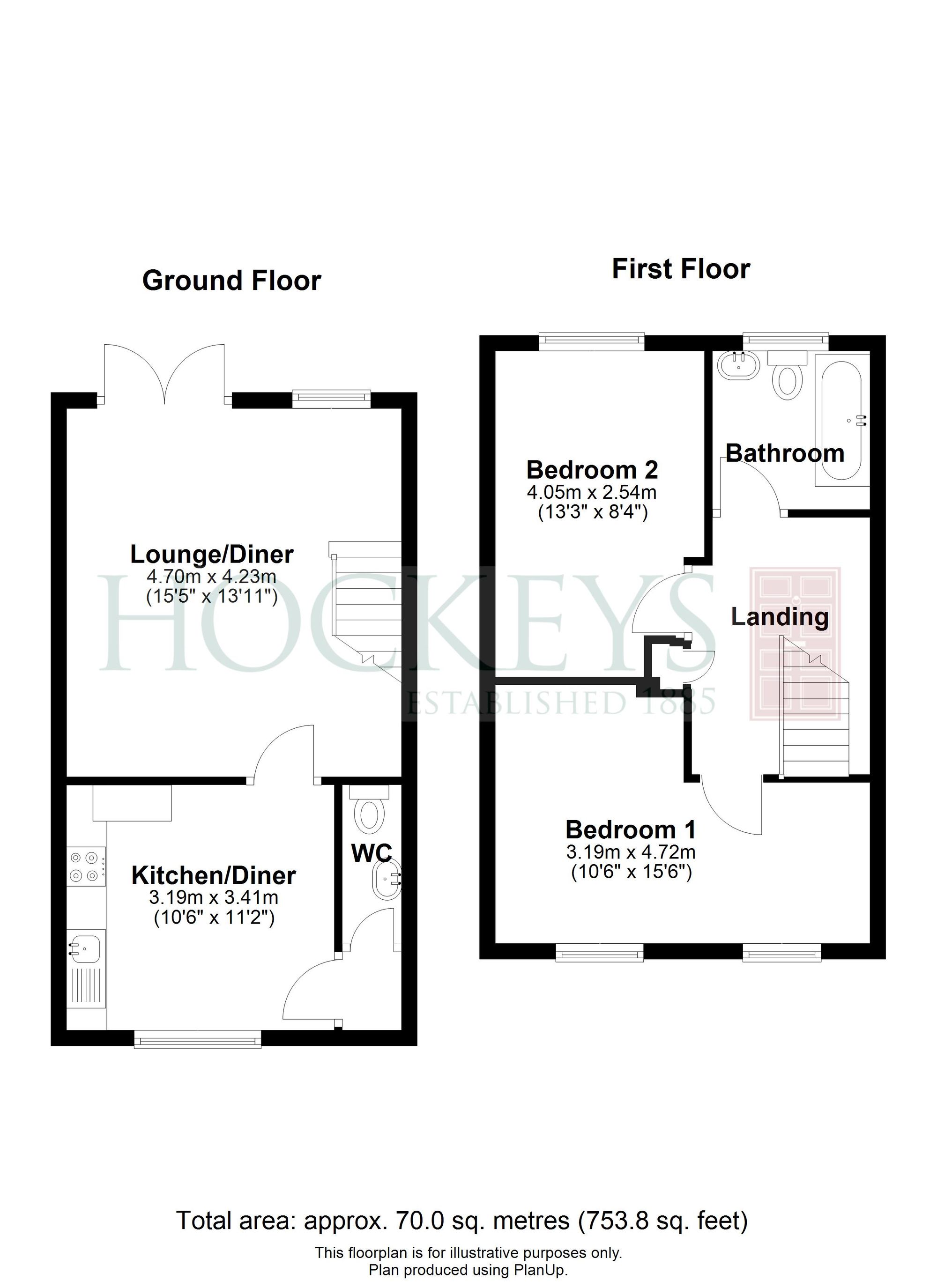62 Hereford Way, Cambridge floorplan
