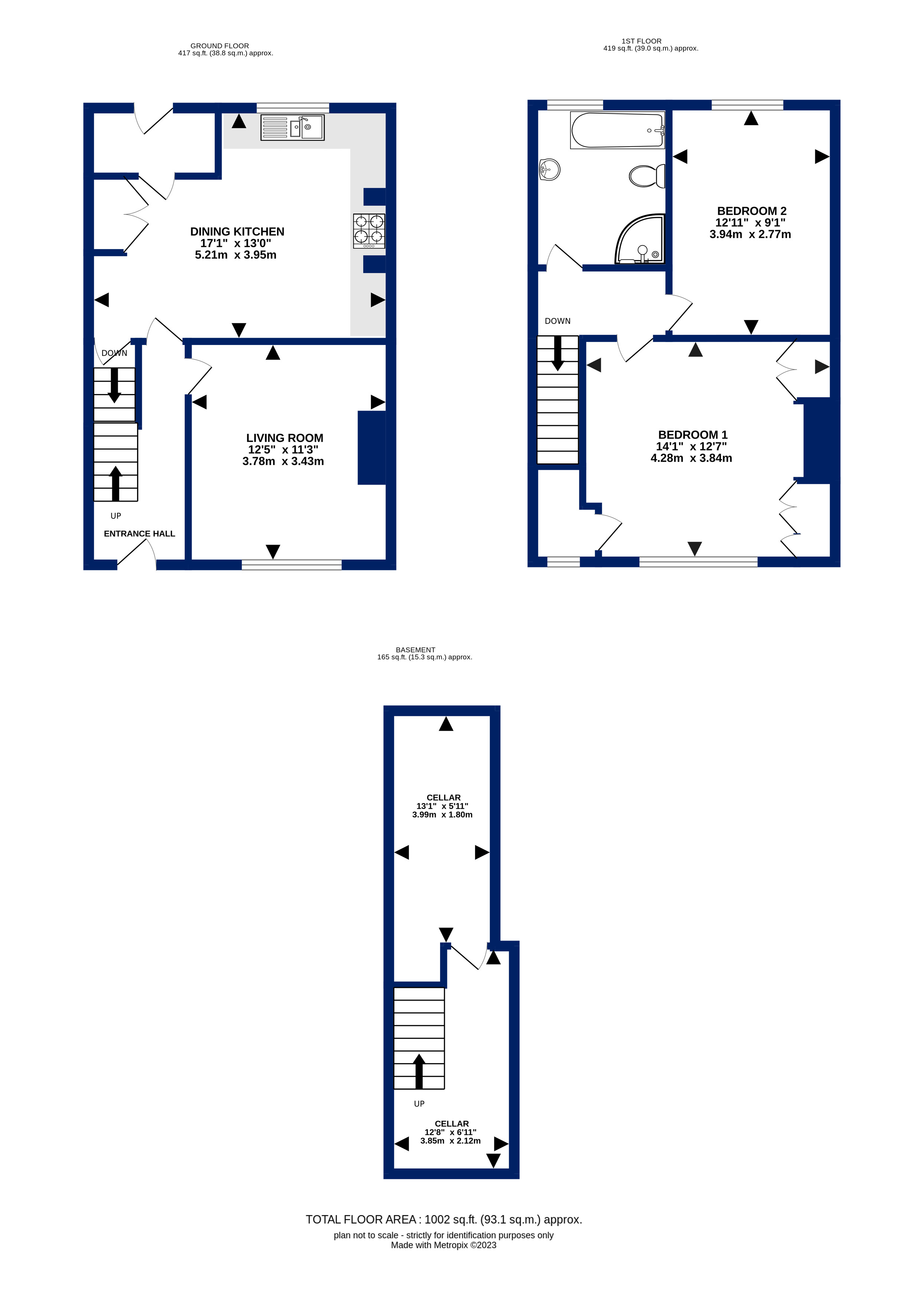 155, Carr Road, Pudsey floorplan