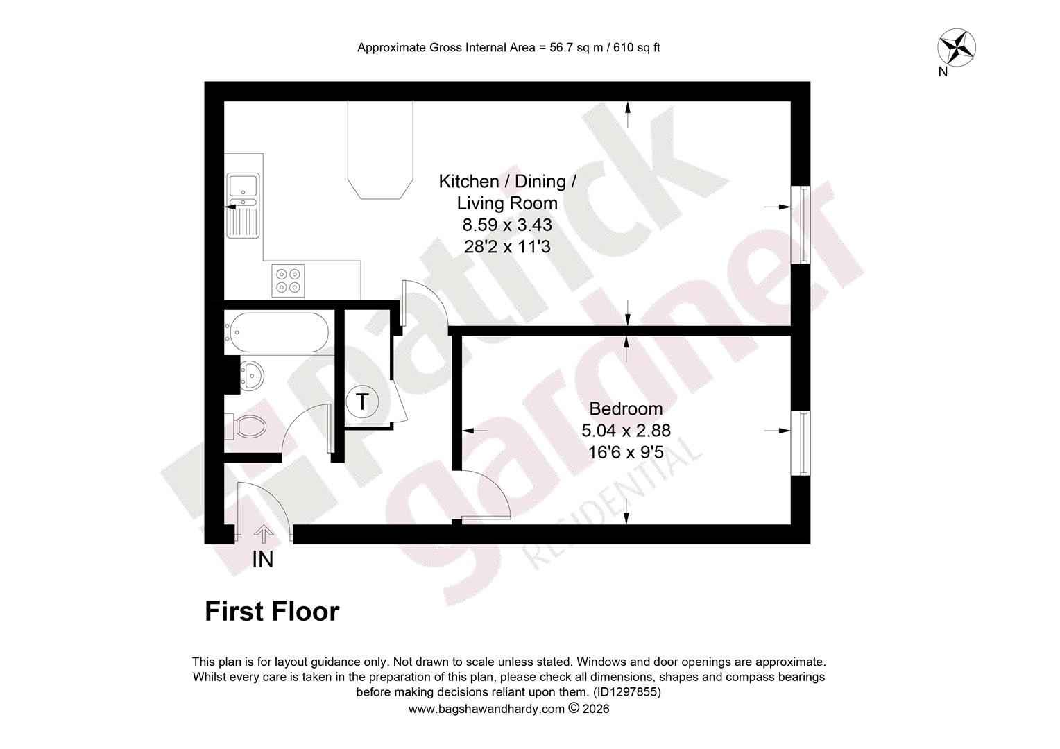 9, Cobham Gate, Cobham floorplan