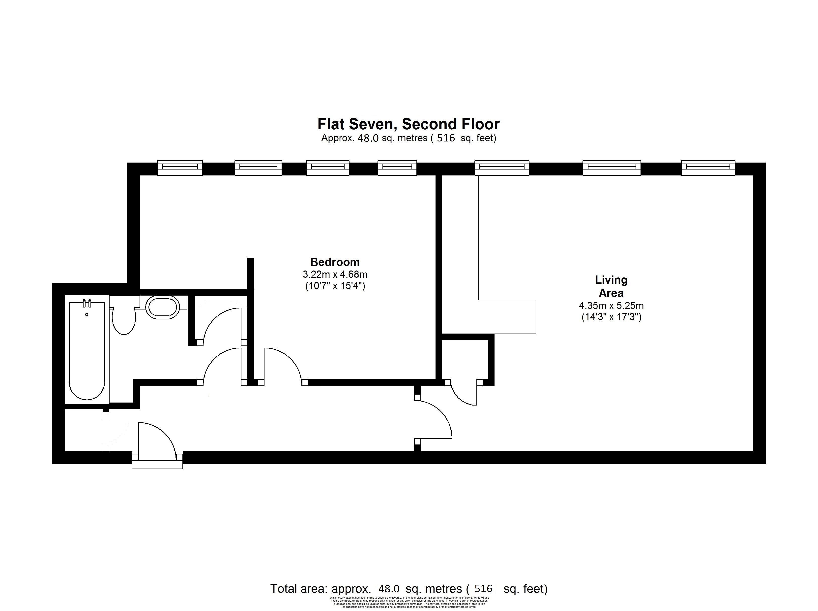 1 Bedrooms Flat to rent in Chertsey Road, Woking GU21