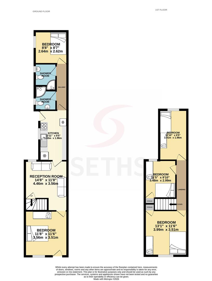 Jarrom Street, Leicester floorplan