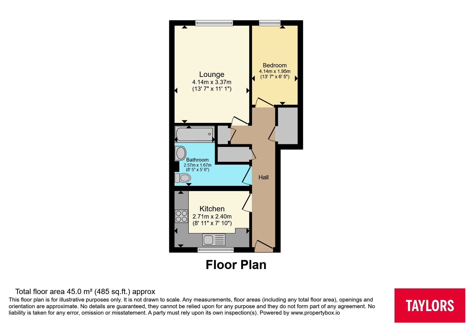 15, Westward Gardens, Bristol floorplan