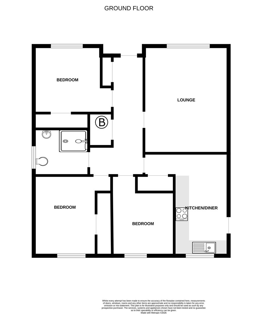 43, Neil Gunn Crescent, Inverness floorplan