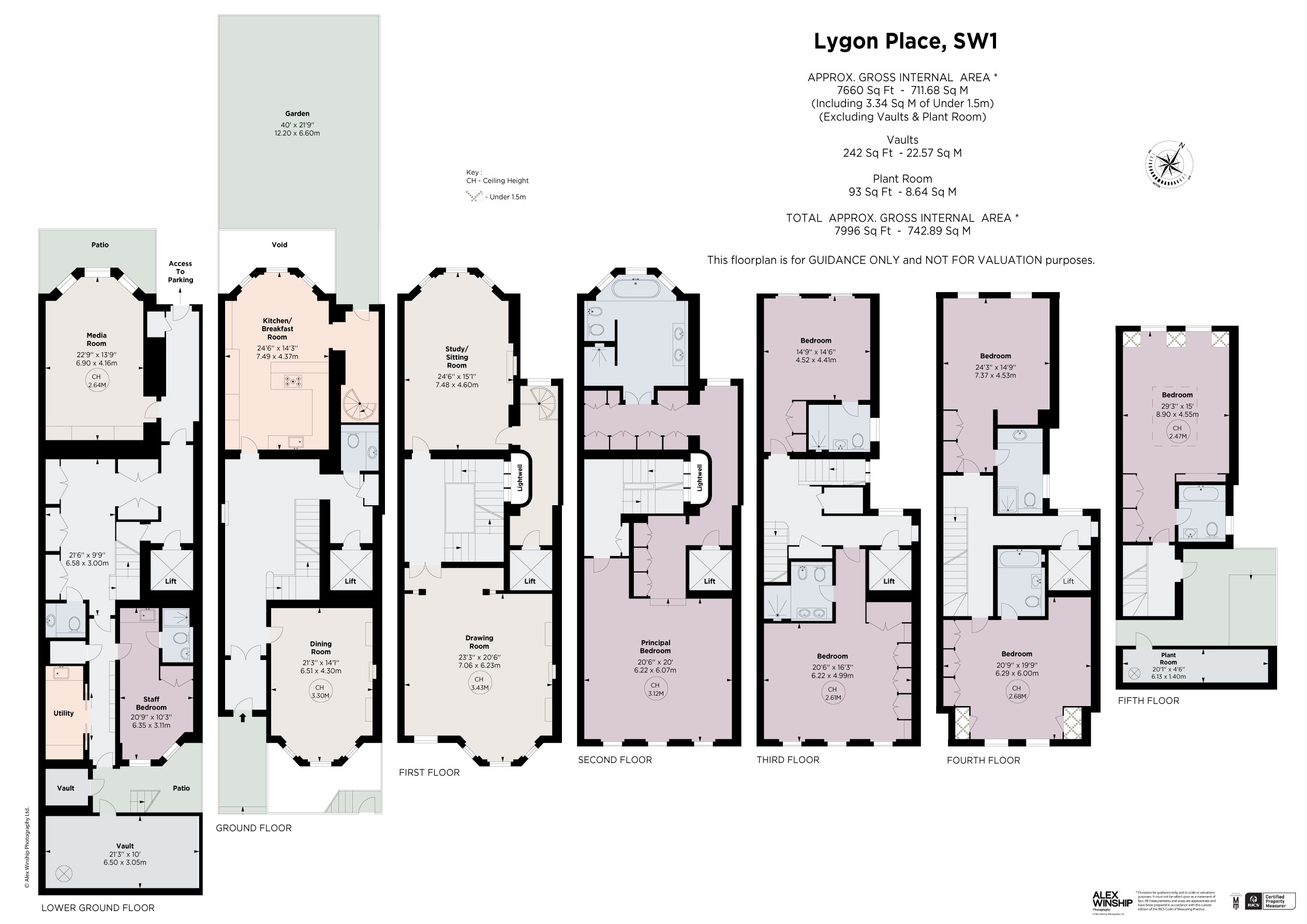 6, Lygon Place, London floorplan