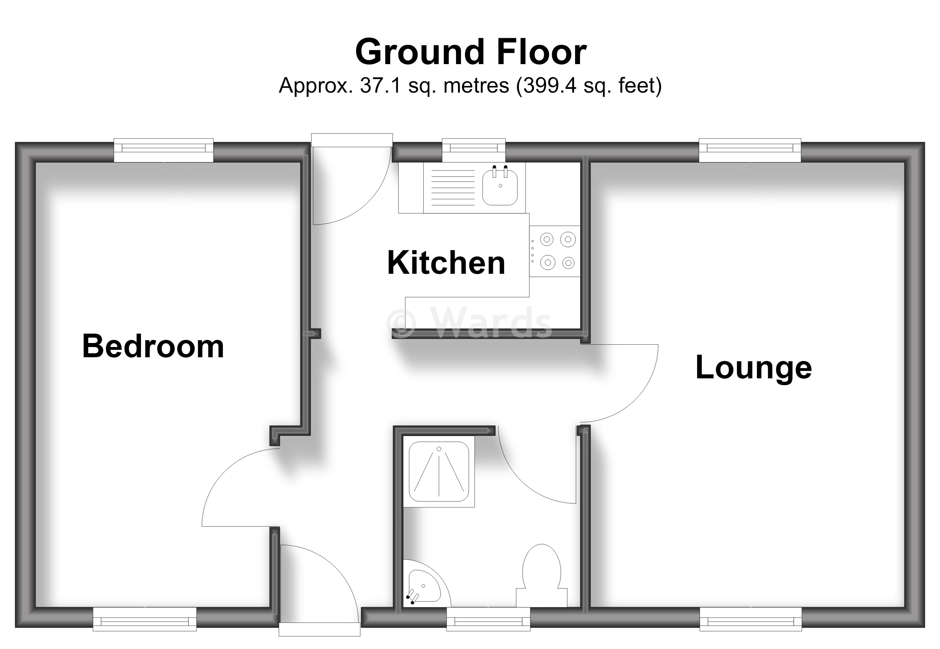 Bungalow, Byron Road, Gillingham floorplan