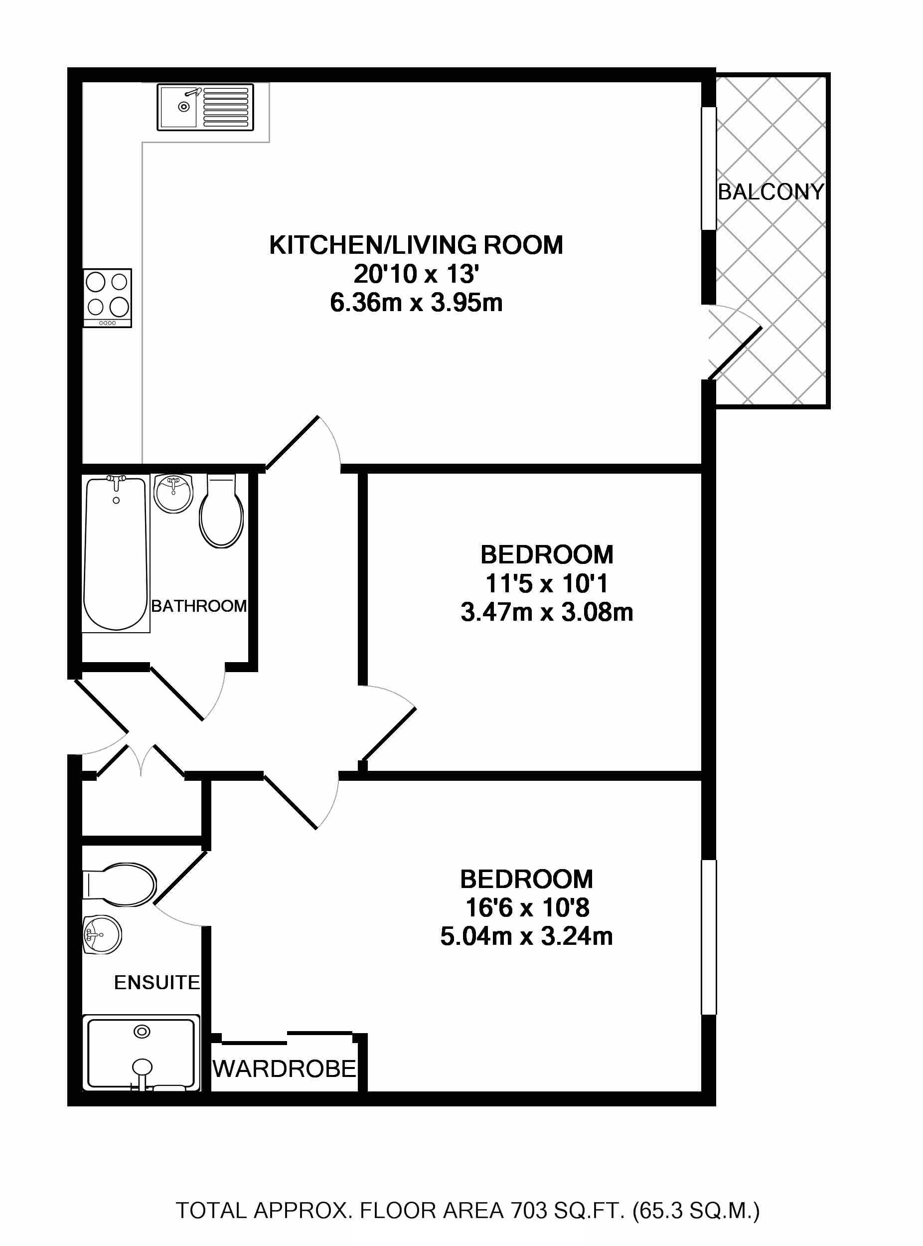 2 Bedrooms Flat for sale in Sovereign Way, Tonbridge TN9