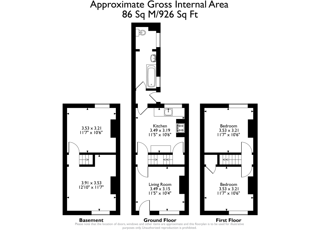 20, Grecian Street, Maidstone floorplan
