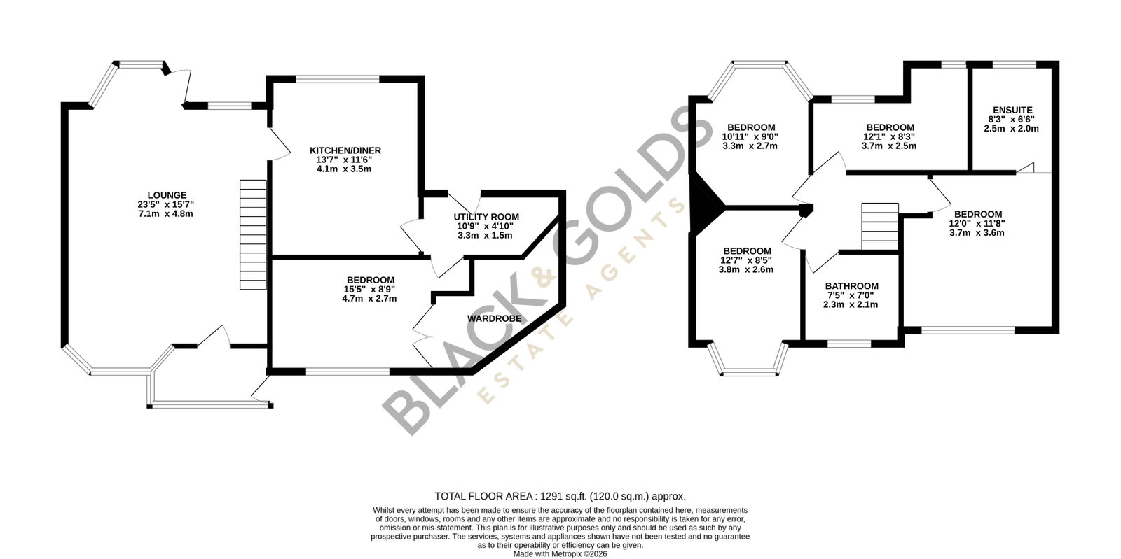 28, Westfield Avenue, Birmingham floorplan