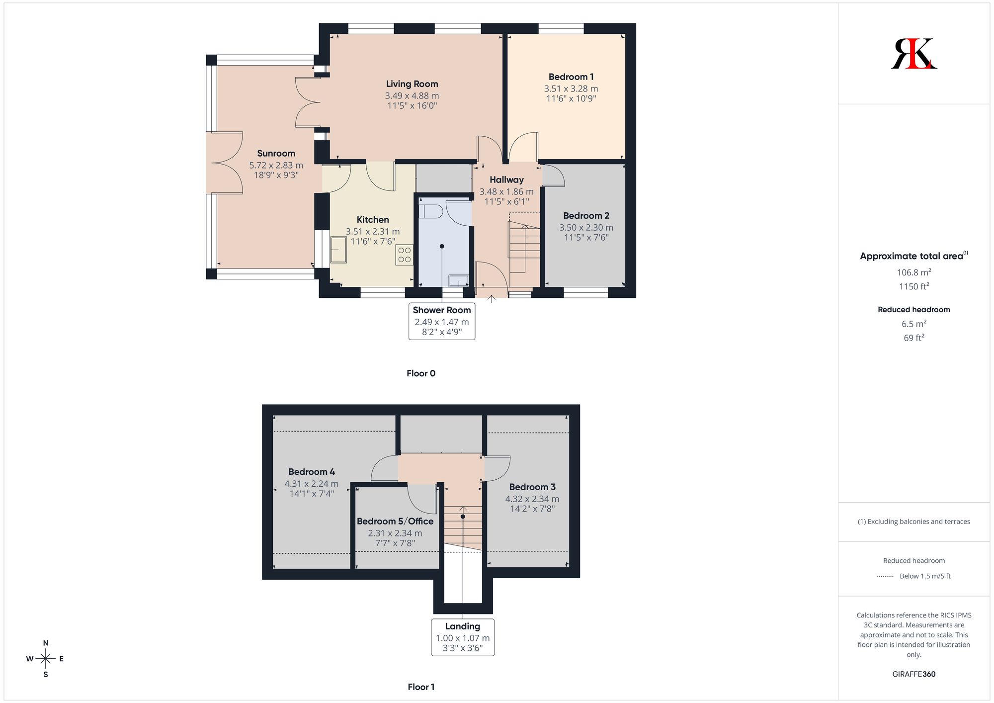28 Castle High, Haverfordwest floorplan