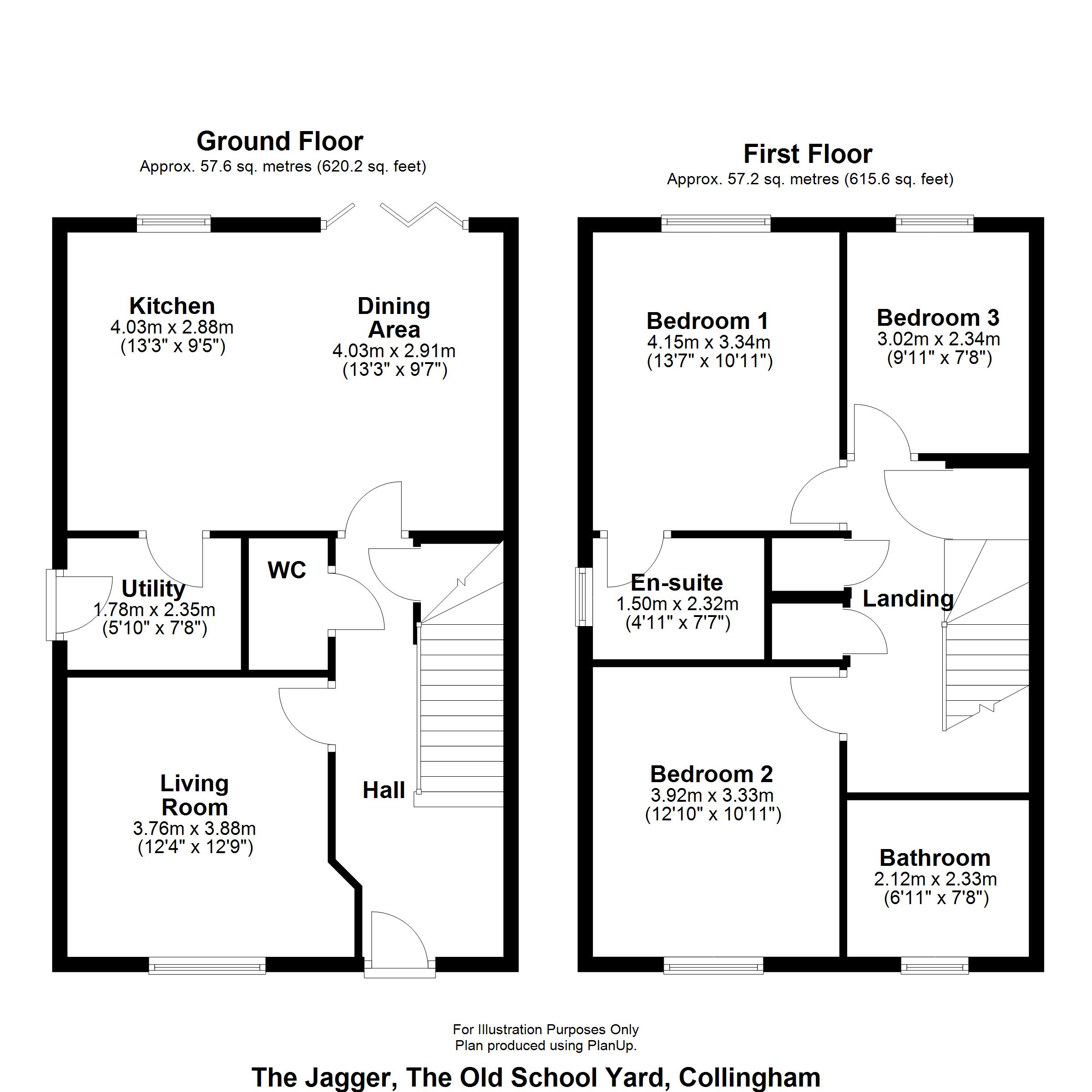 Plot 3, The Jagger, The Old School Yard, 9, Shaftesbury Way, Newark floorplan