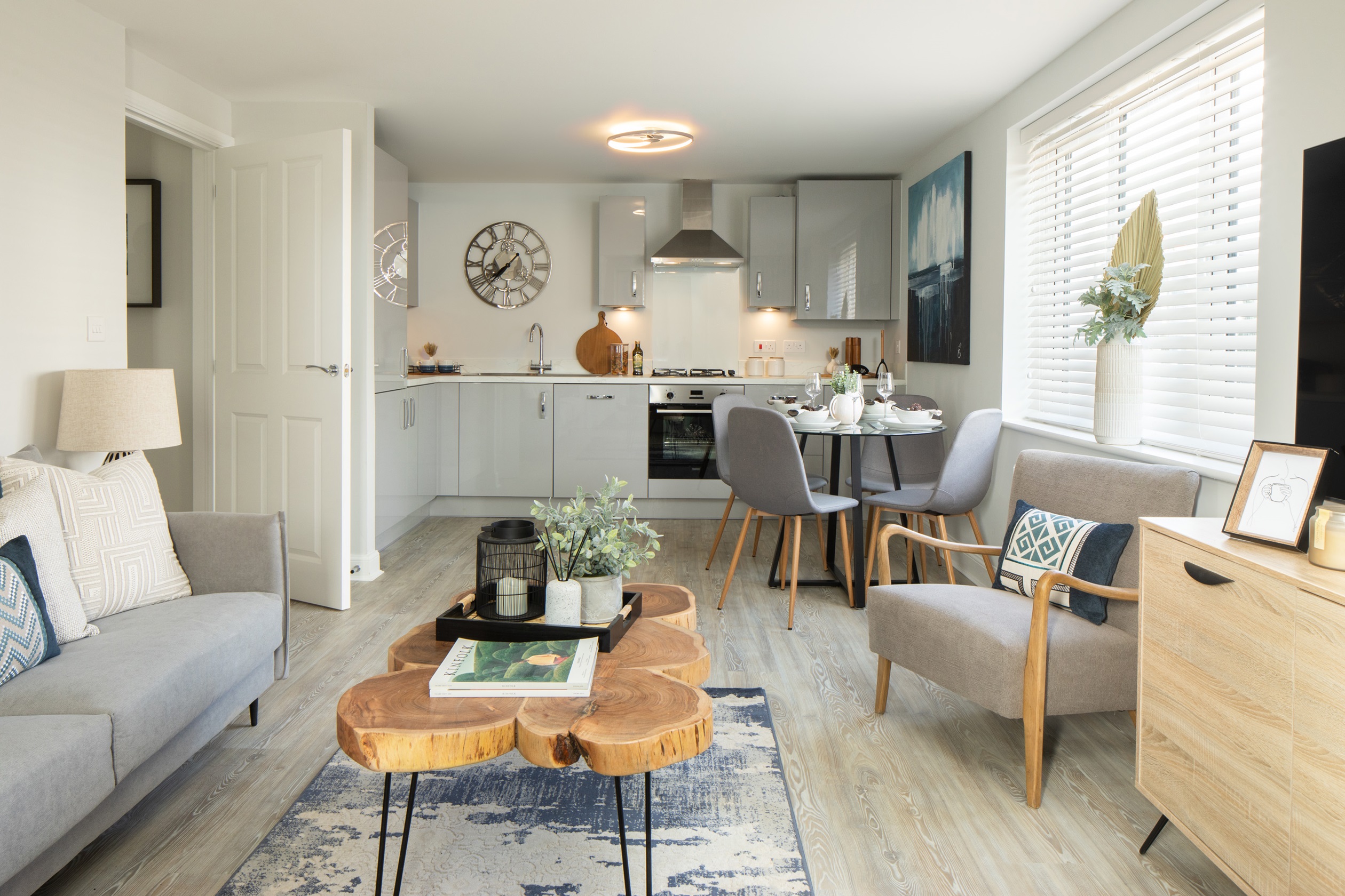 Property 3 of 6. Spacious Kitchen/Dining Area Of A 2 Bed Apartment