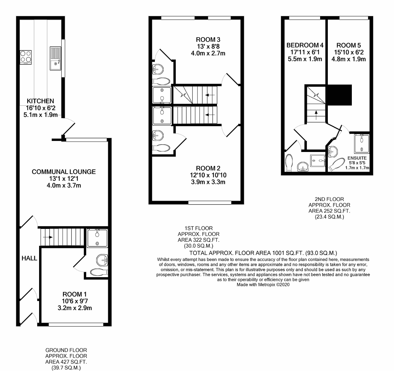 Boscombe Street, Manchester floorplan