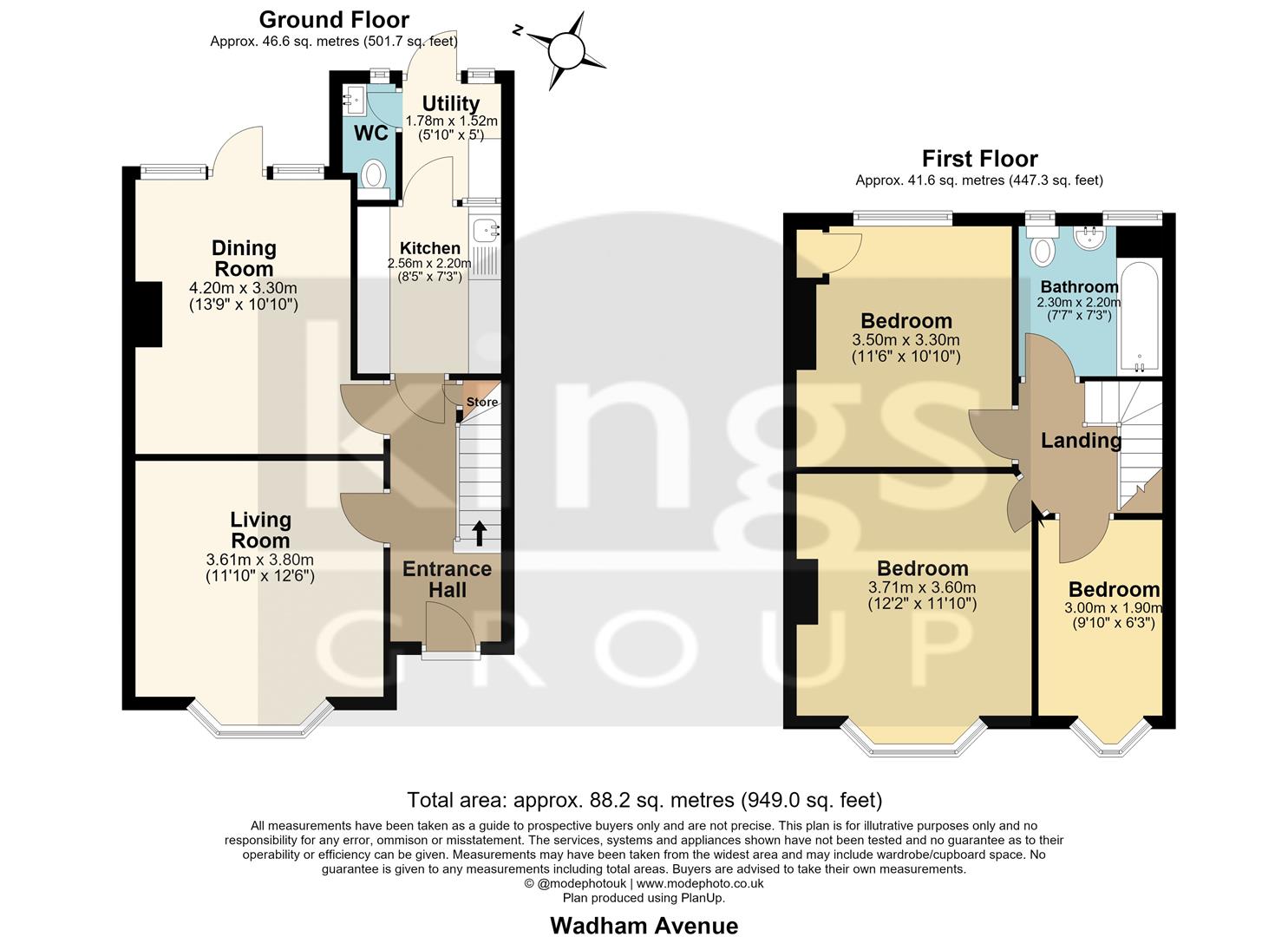 Wadham Avenue, London floorplan