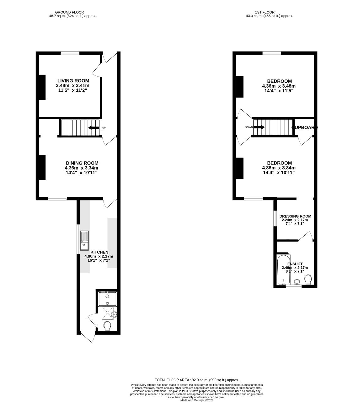 47, Wingfield Road, Trowbridge floorplan