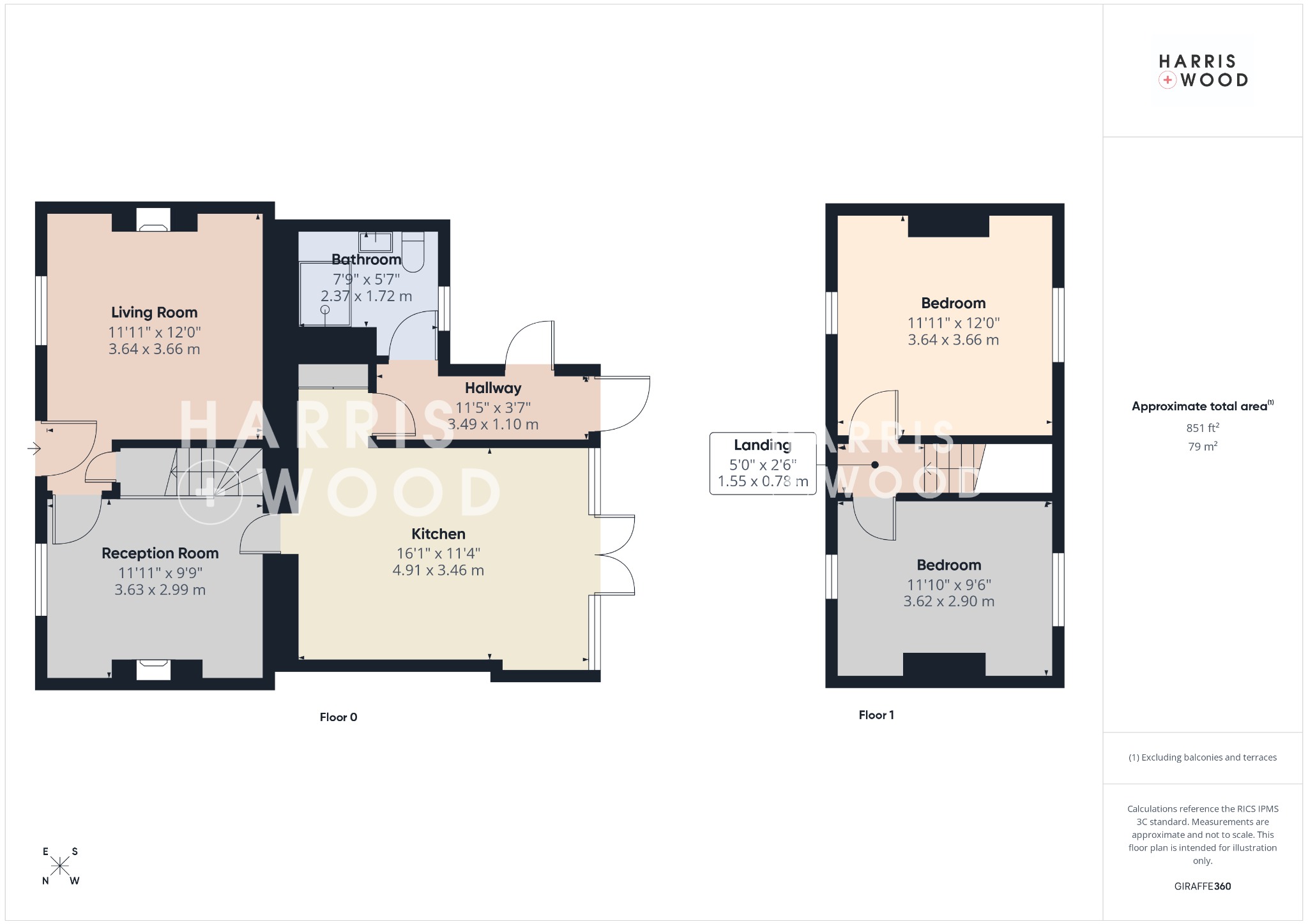 2 Ivy Cottages, Clacton Road, Colchester floorplan