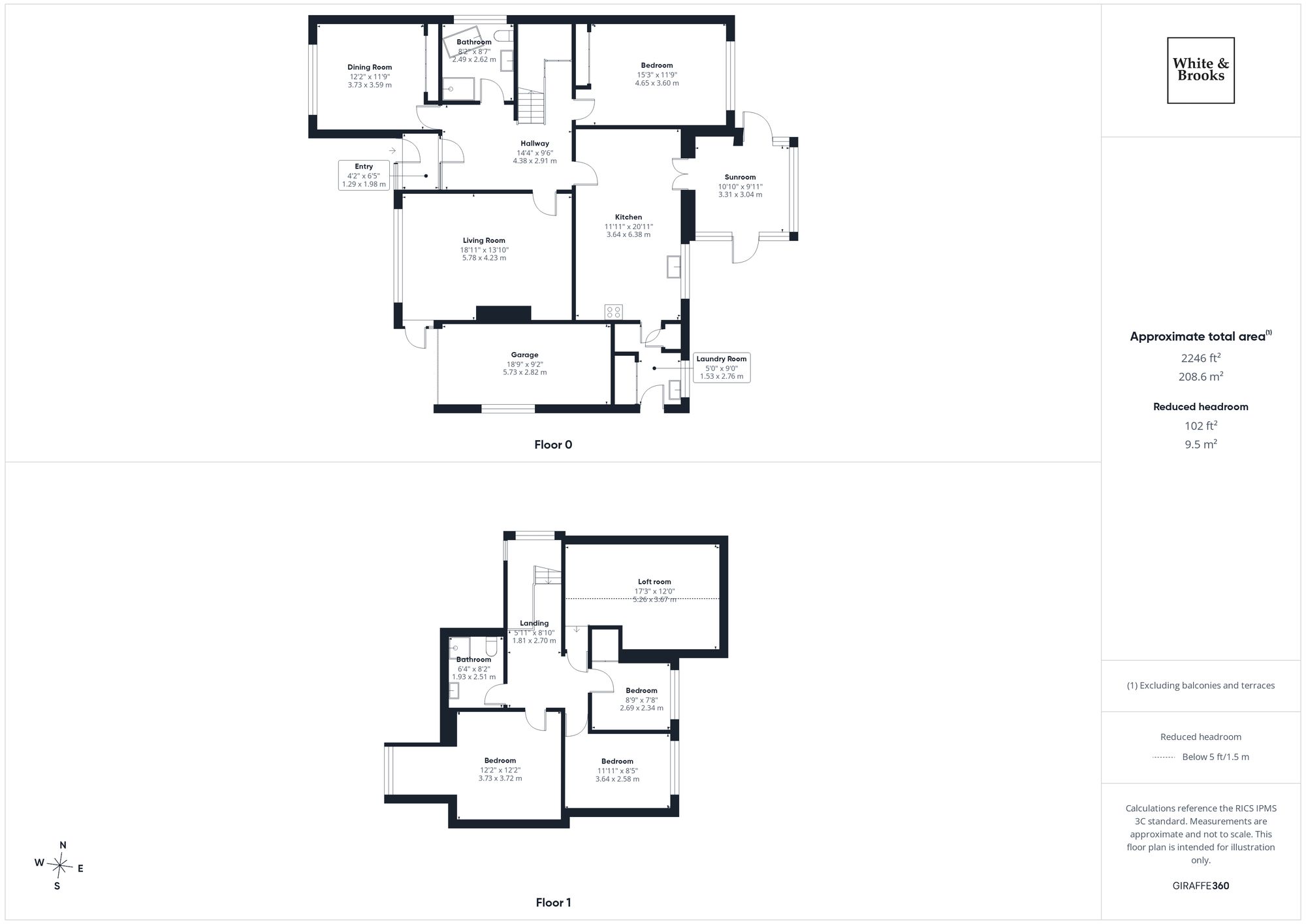 5 Summerley Lane, Bognor Regis floorplan