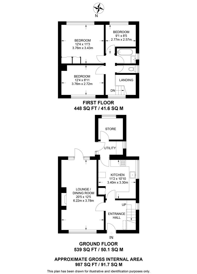 Aldworth Close, Reading floorplan